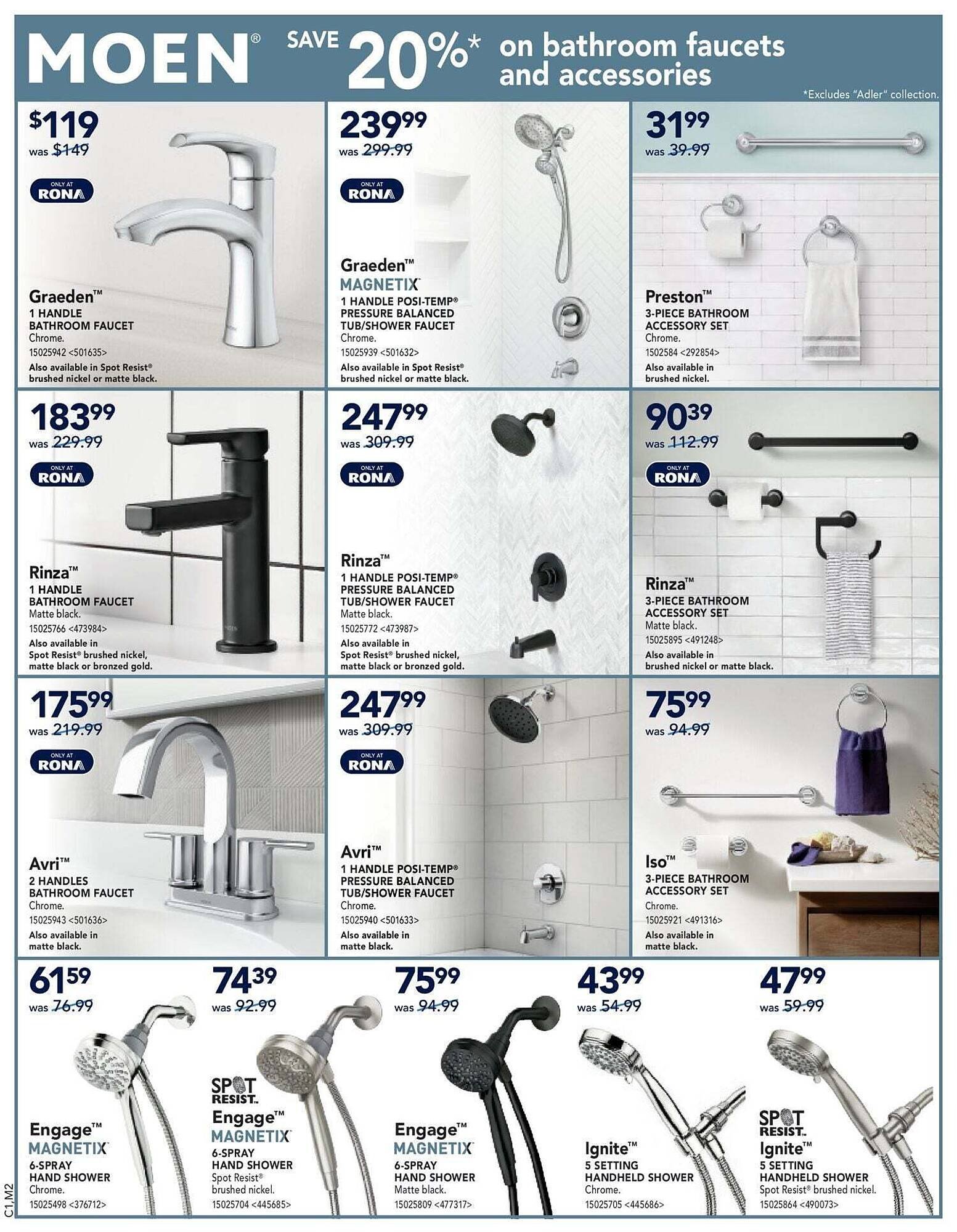 RONA flyer
