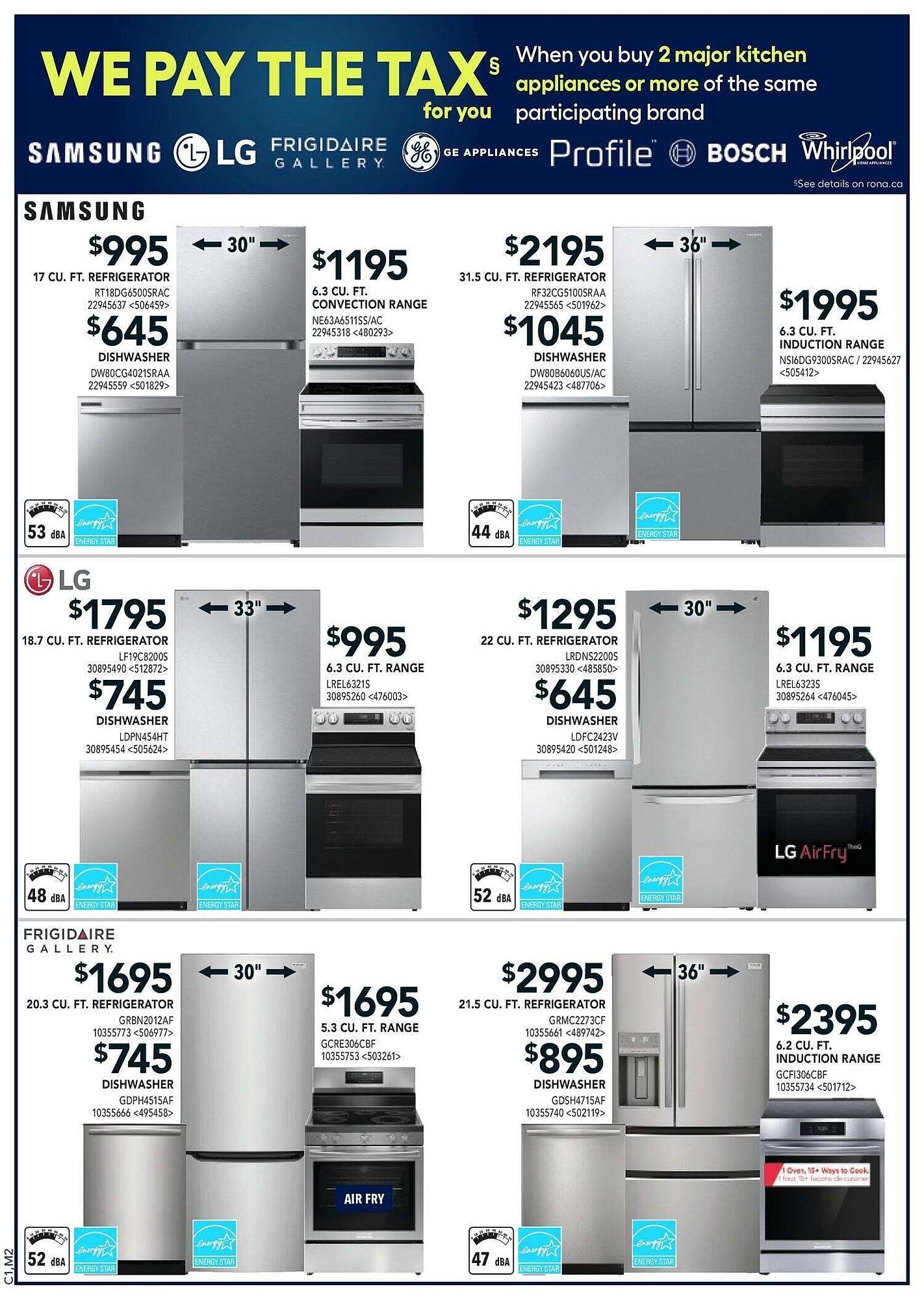 RONA flyer