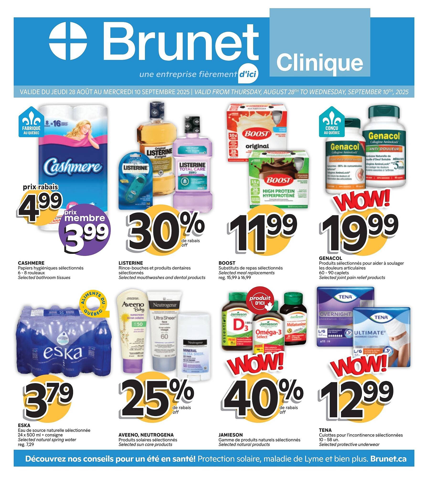 Brunet flyer (2025-08-28 - 2025-09-03) | 1