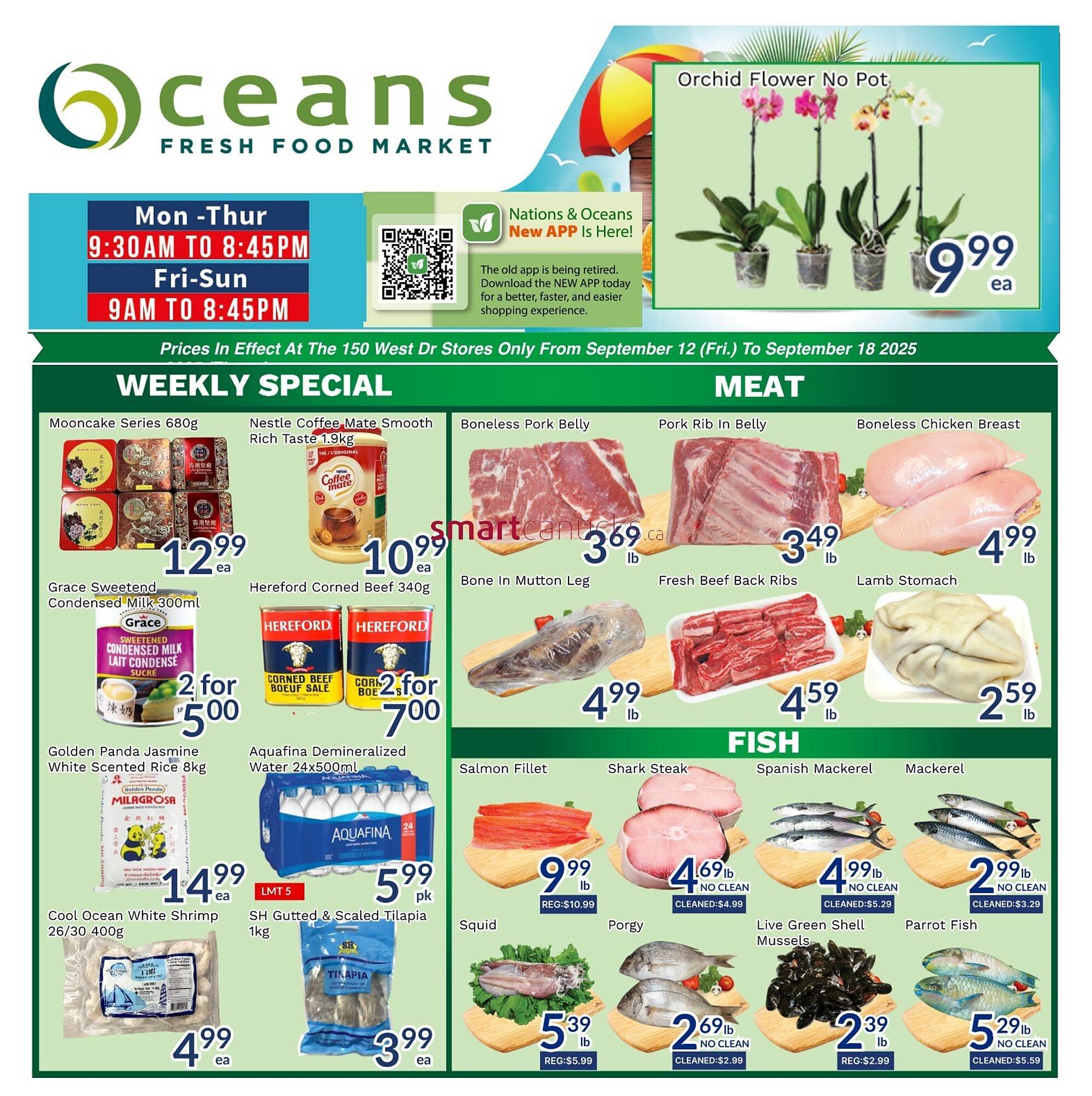 Oceans Fresh Food Market flyer (2025-09-12 - 2025-09-18) | 1