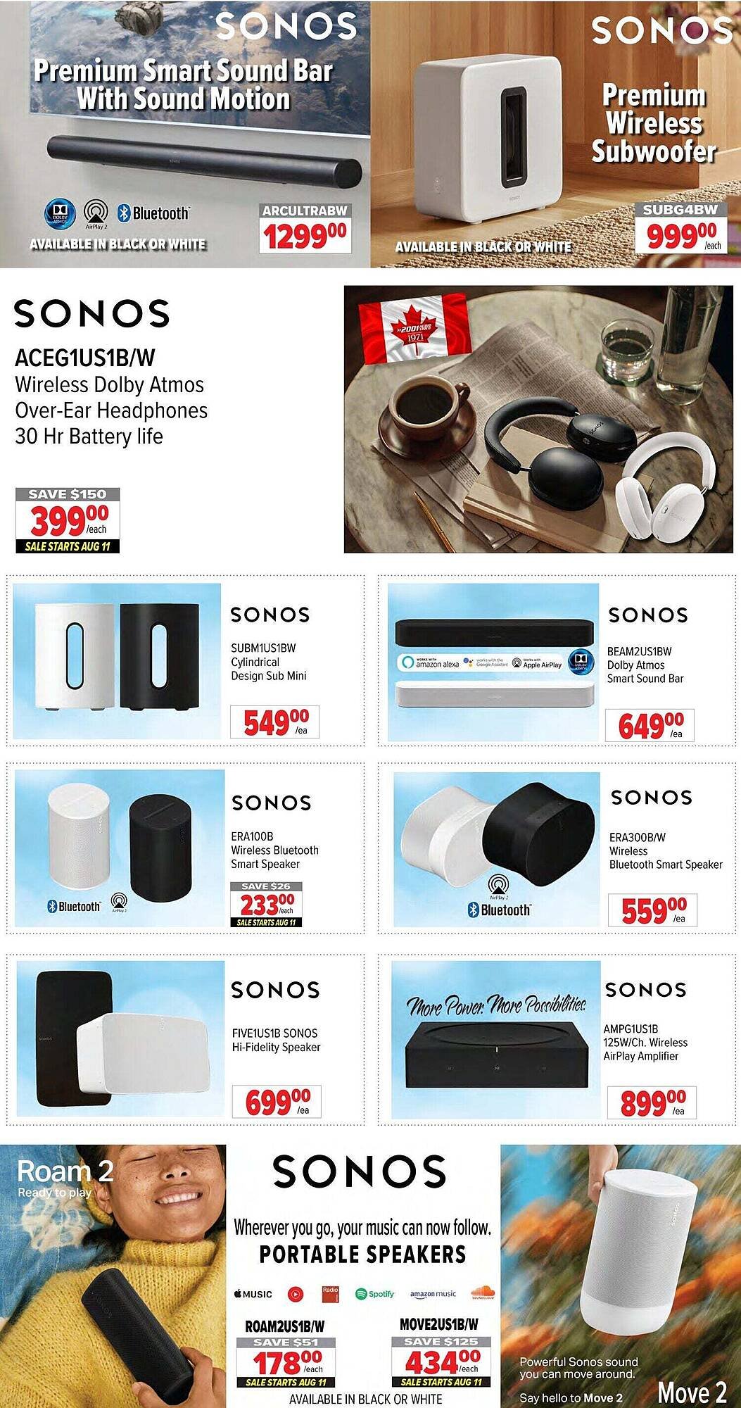 2001 Audio Video flyer