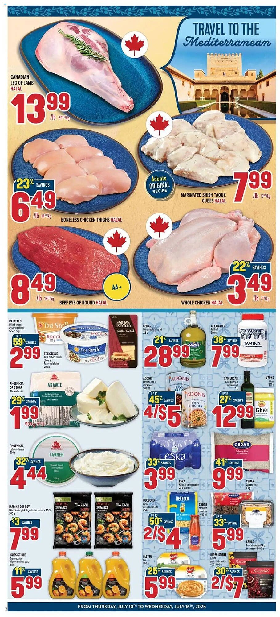 Marché Adonis flyer