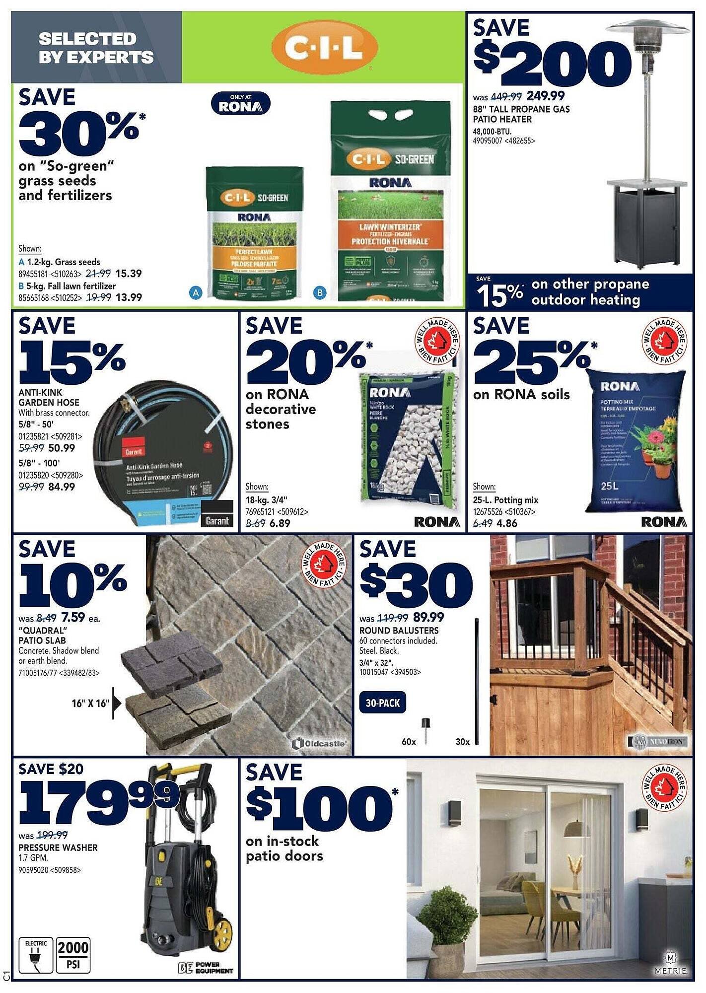 RONA flyer