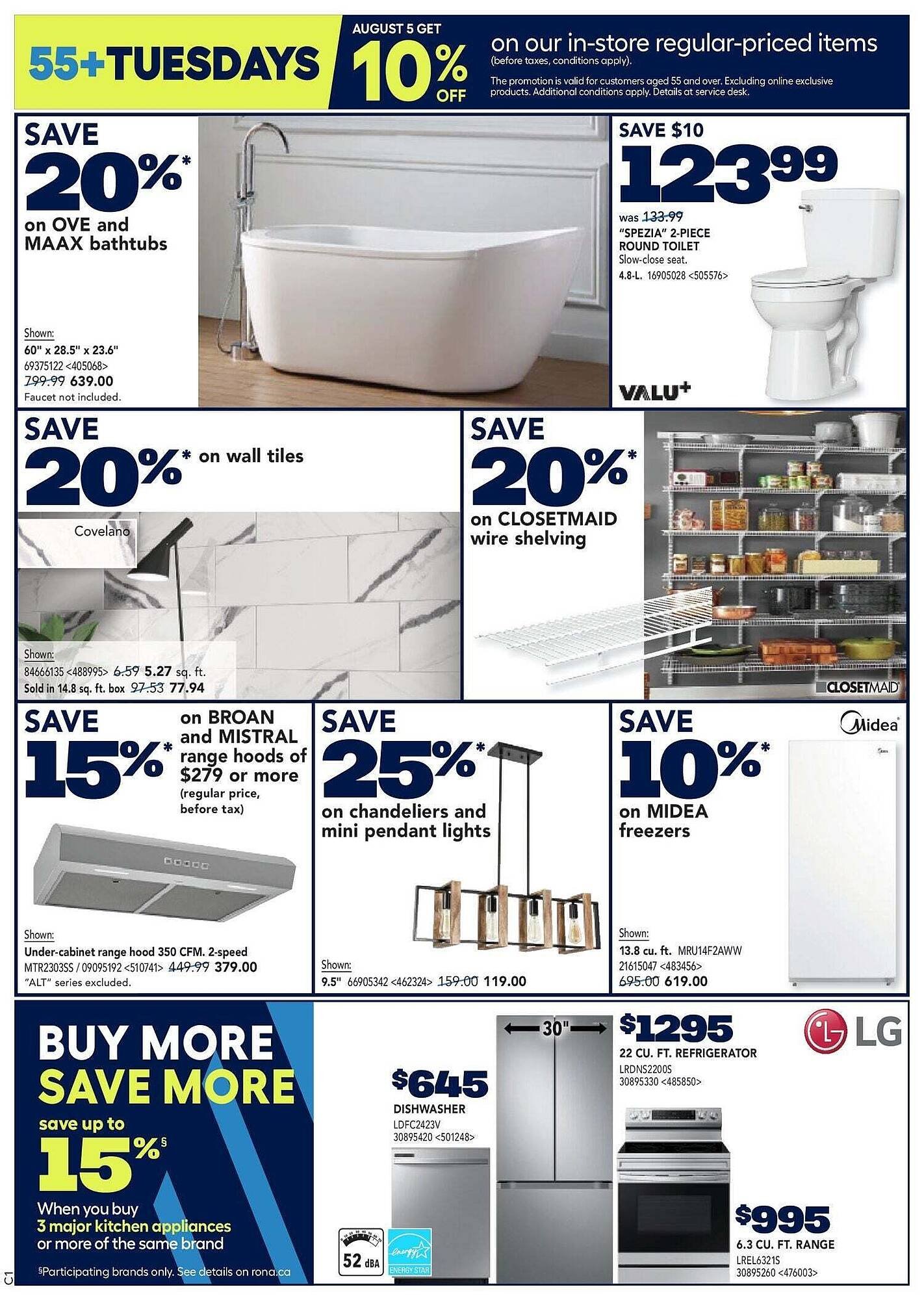 RONA flyer