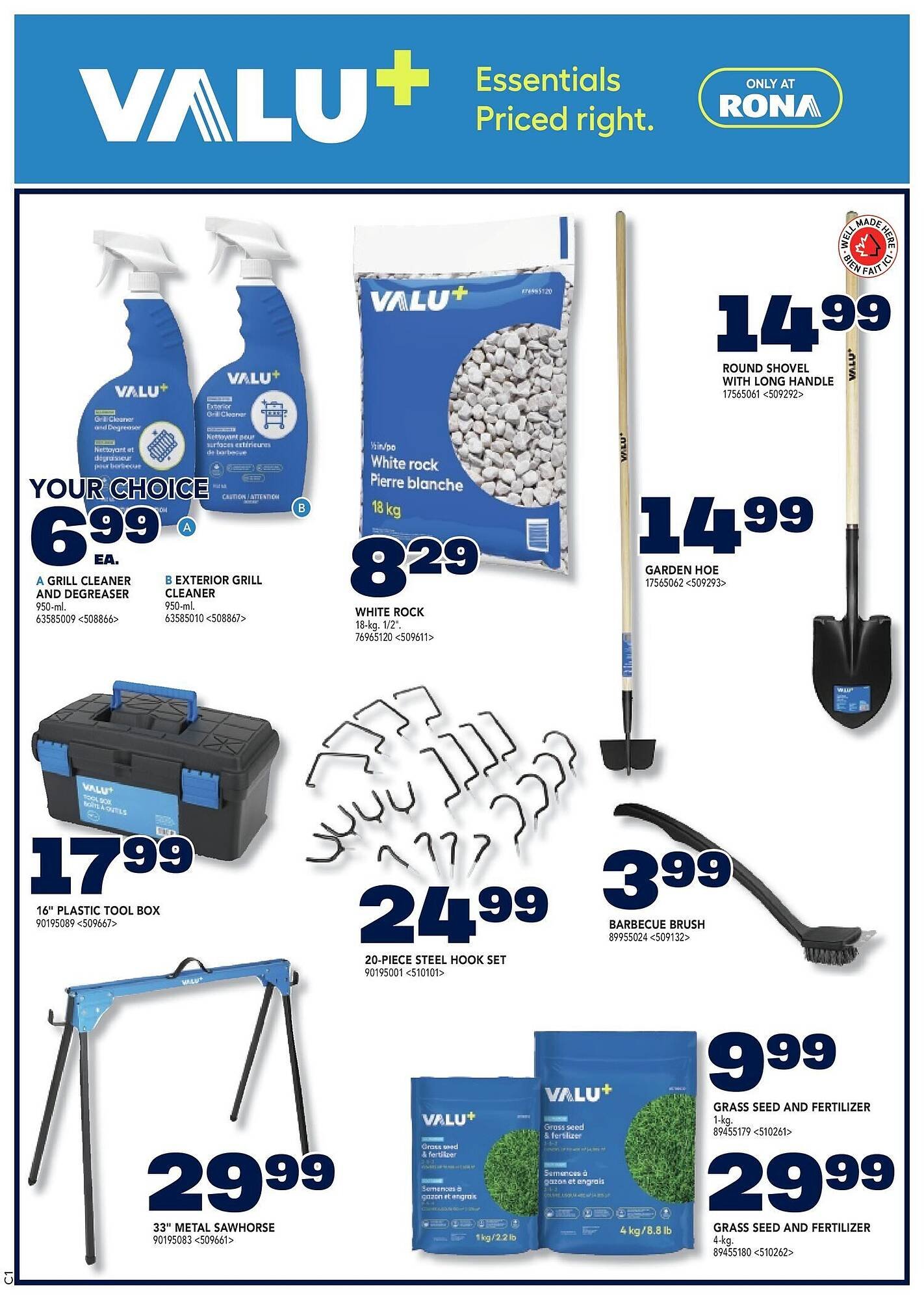RONA flyer