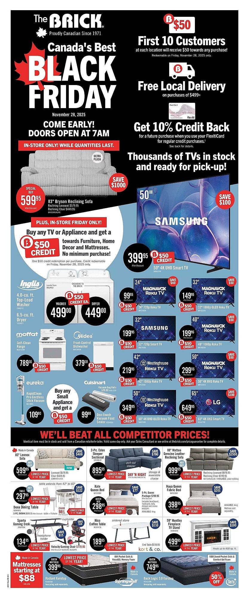 The Brick flyer (2025-11-28 - 2025-12-01) | 1