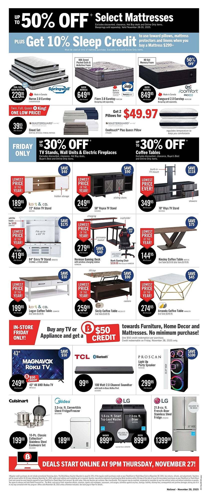 The Brick flyer (2025-11-28 - 2025-12-01) | 4