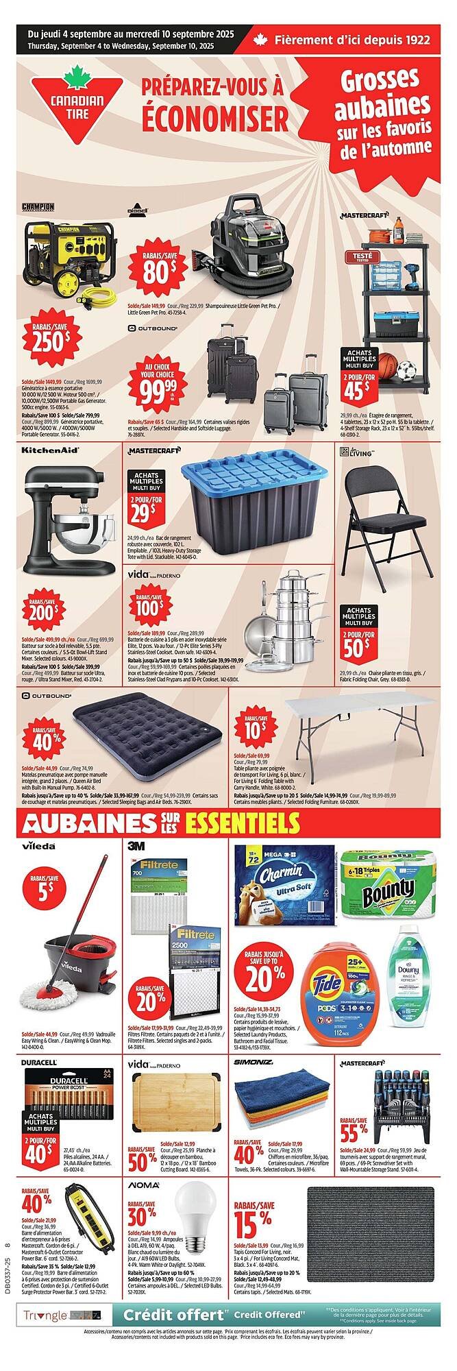 Canadian Tire flyer (2025-09-02 - 2025-09-08) | 1