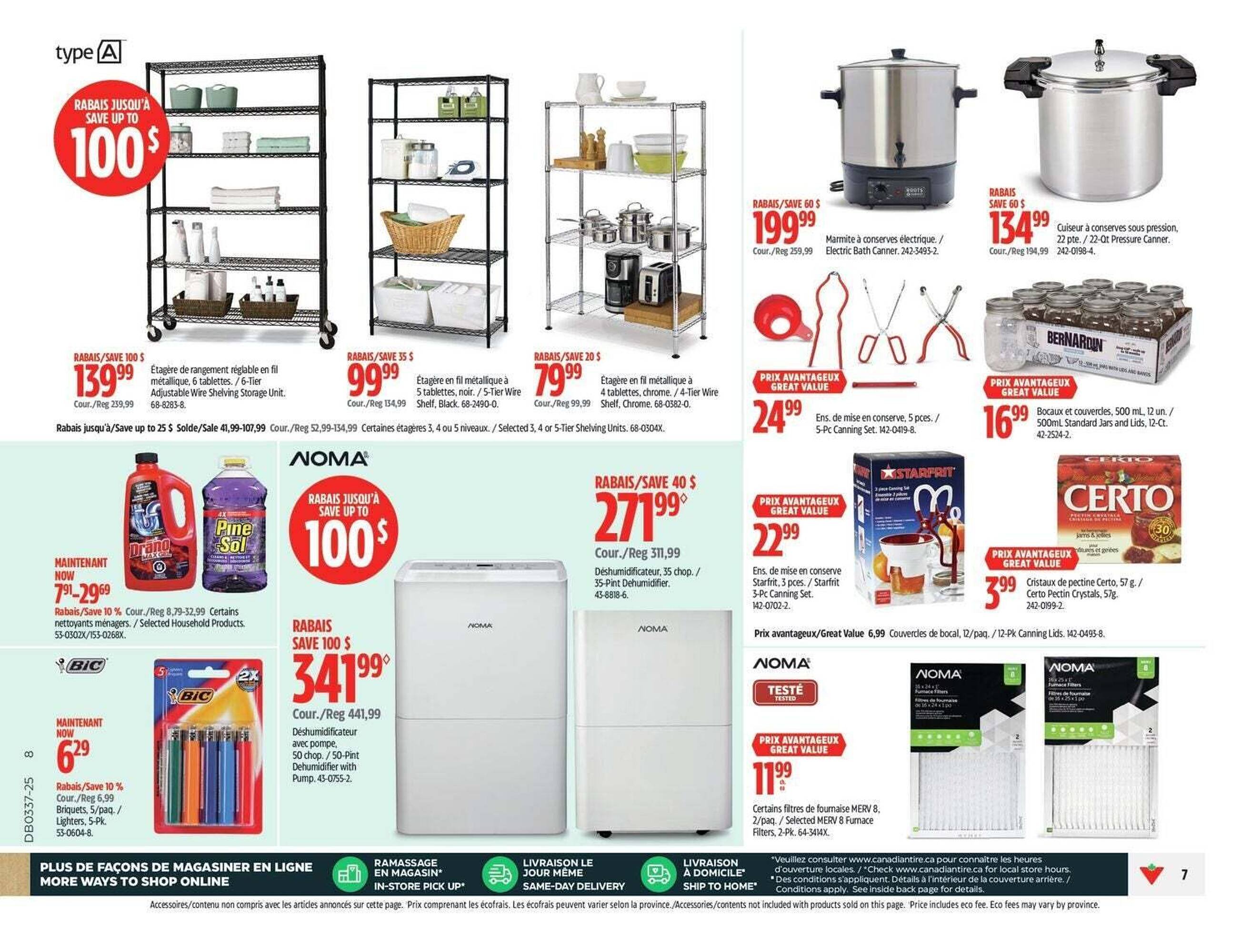 Canadian Tire flyer