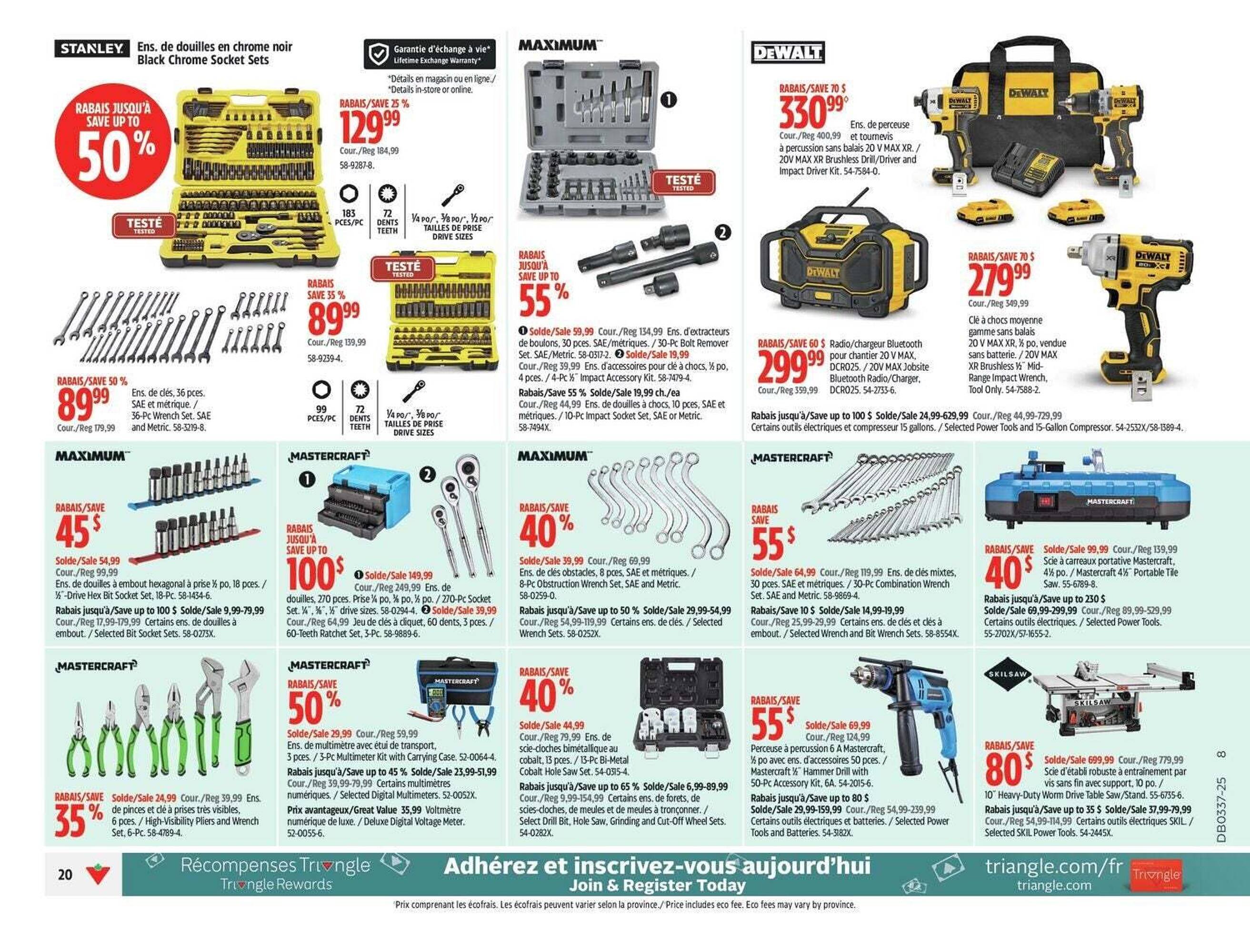 Canadian Tire flyer