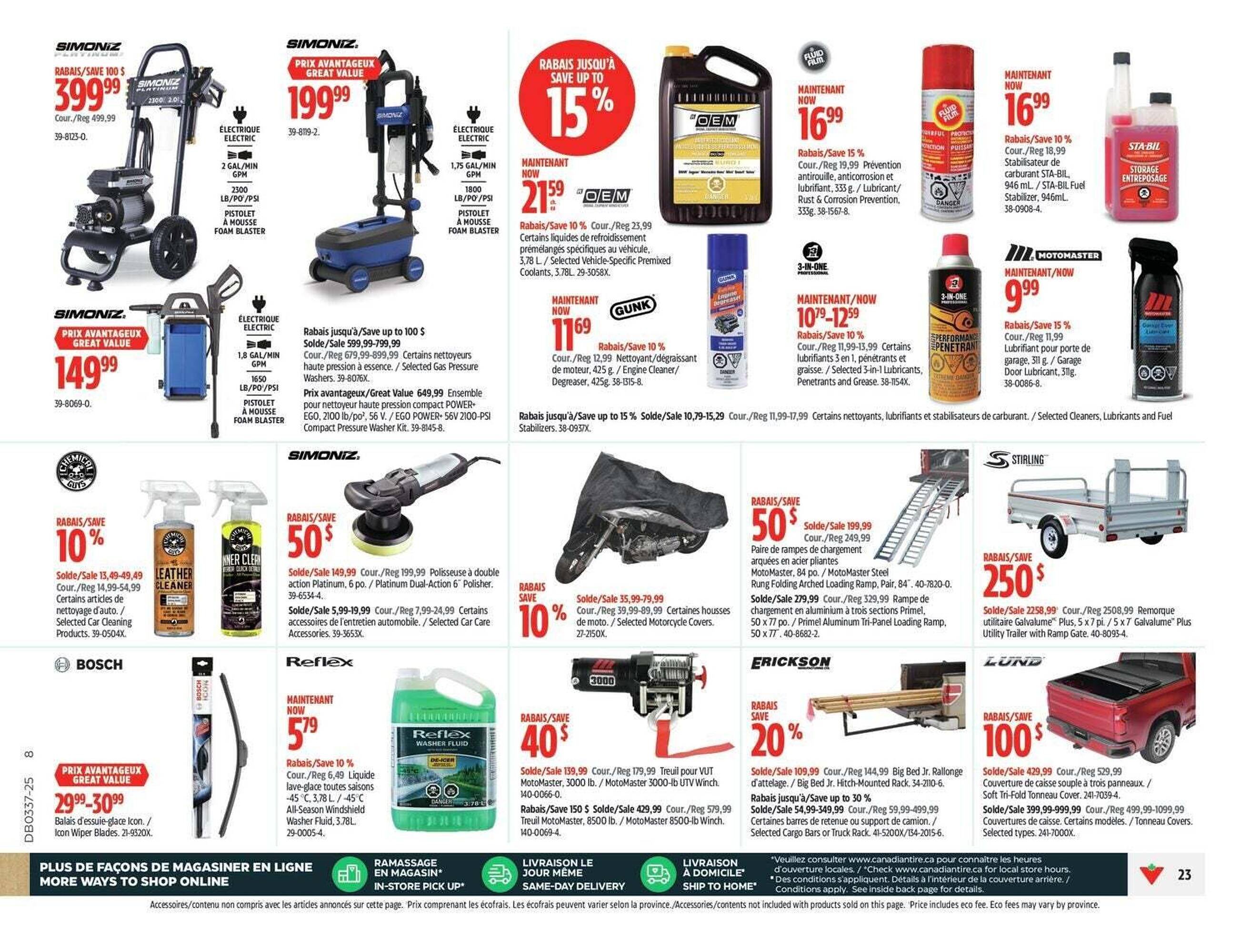 Canadian Tire flyer