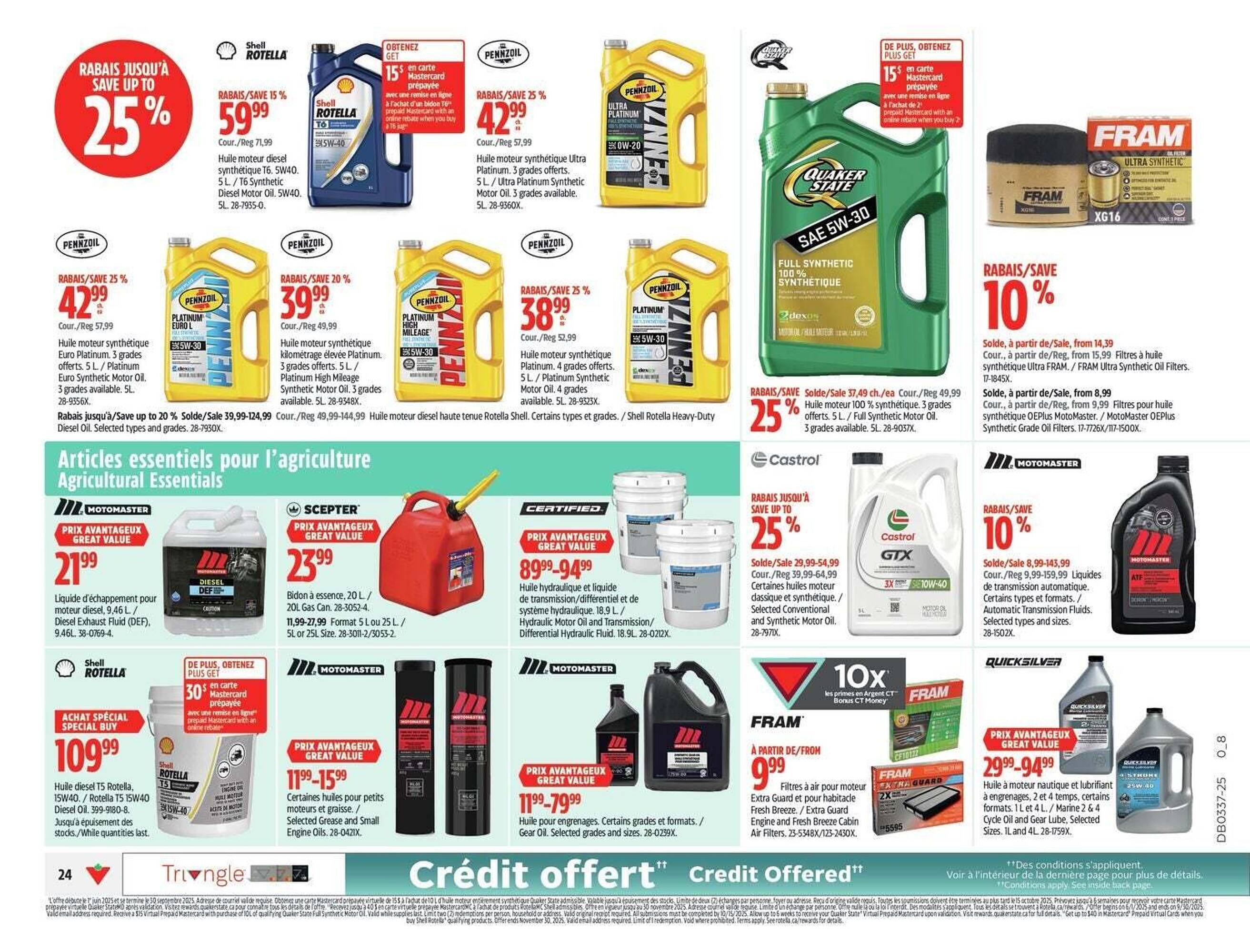 Canadian Tire flyer