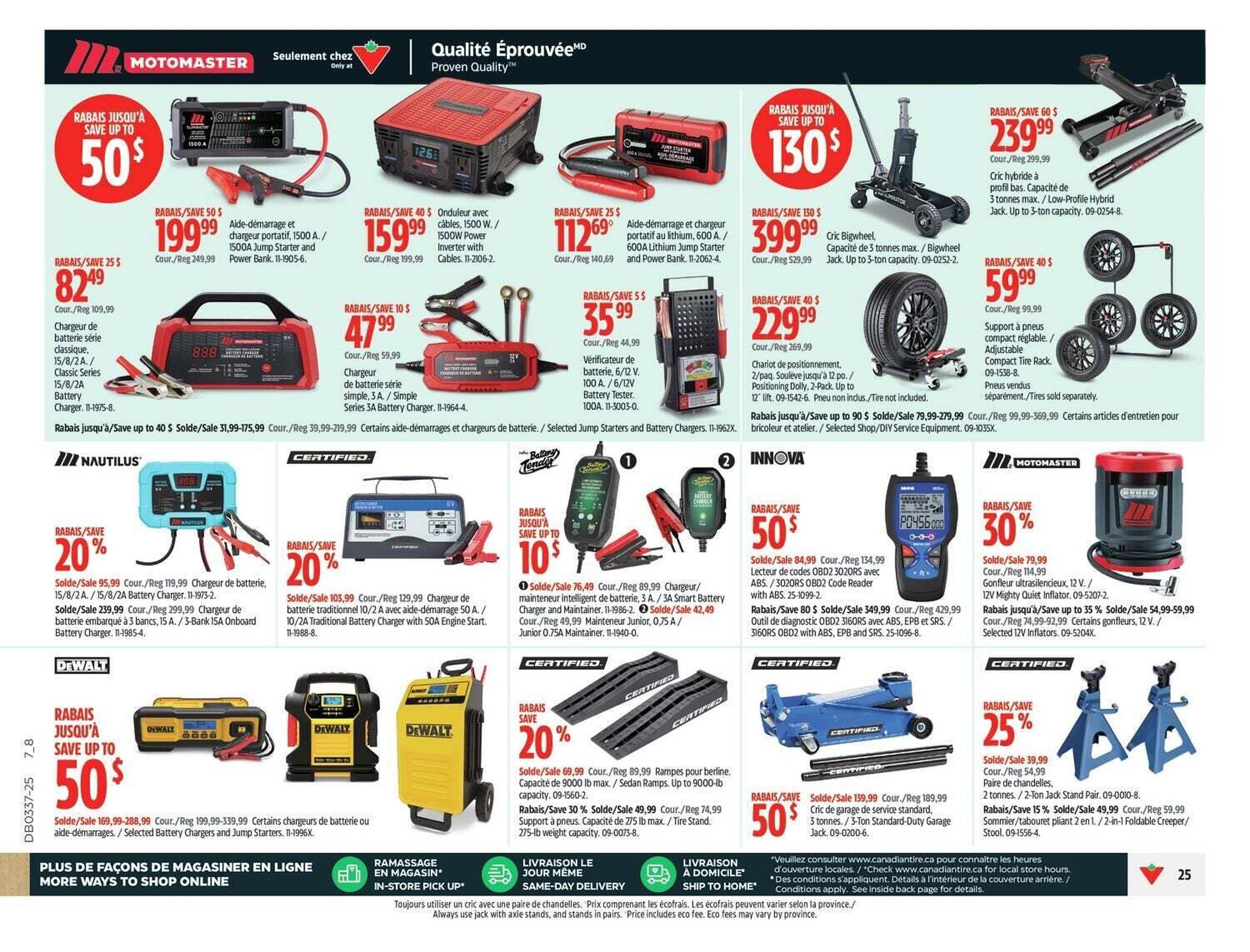 Canadian Tire flyer