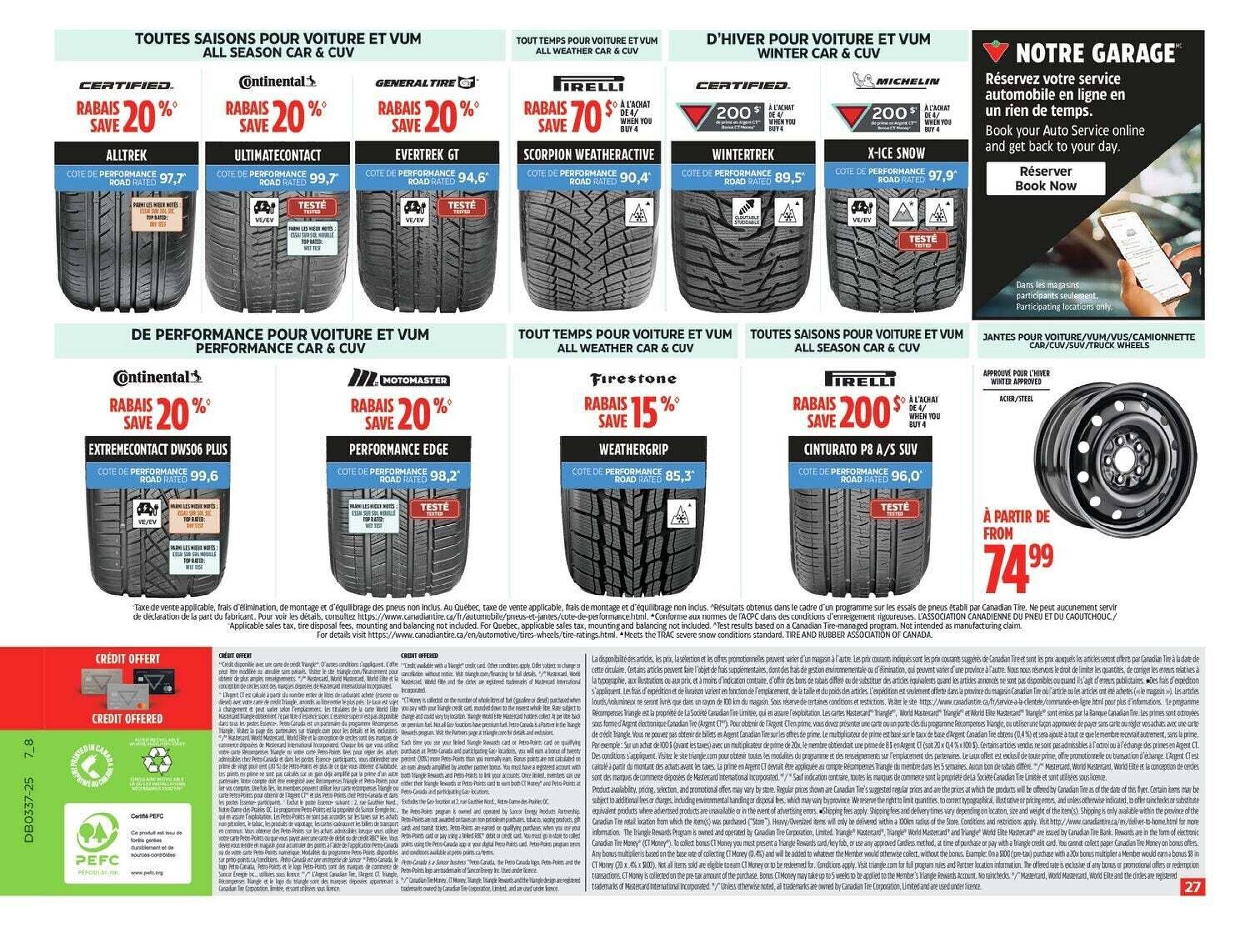 Canadian Tire flyer