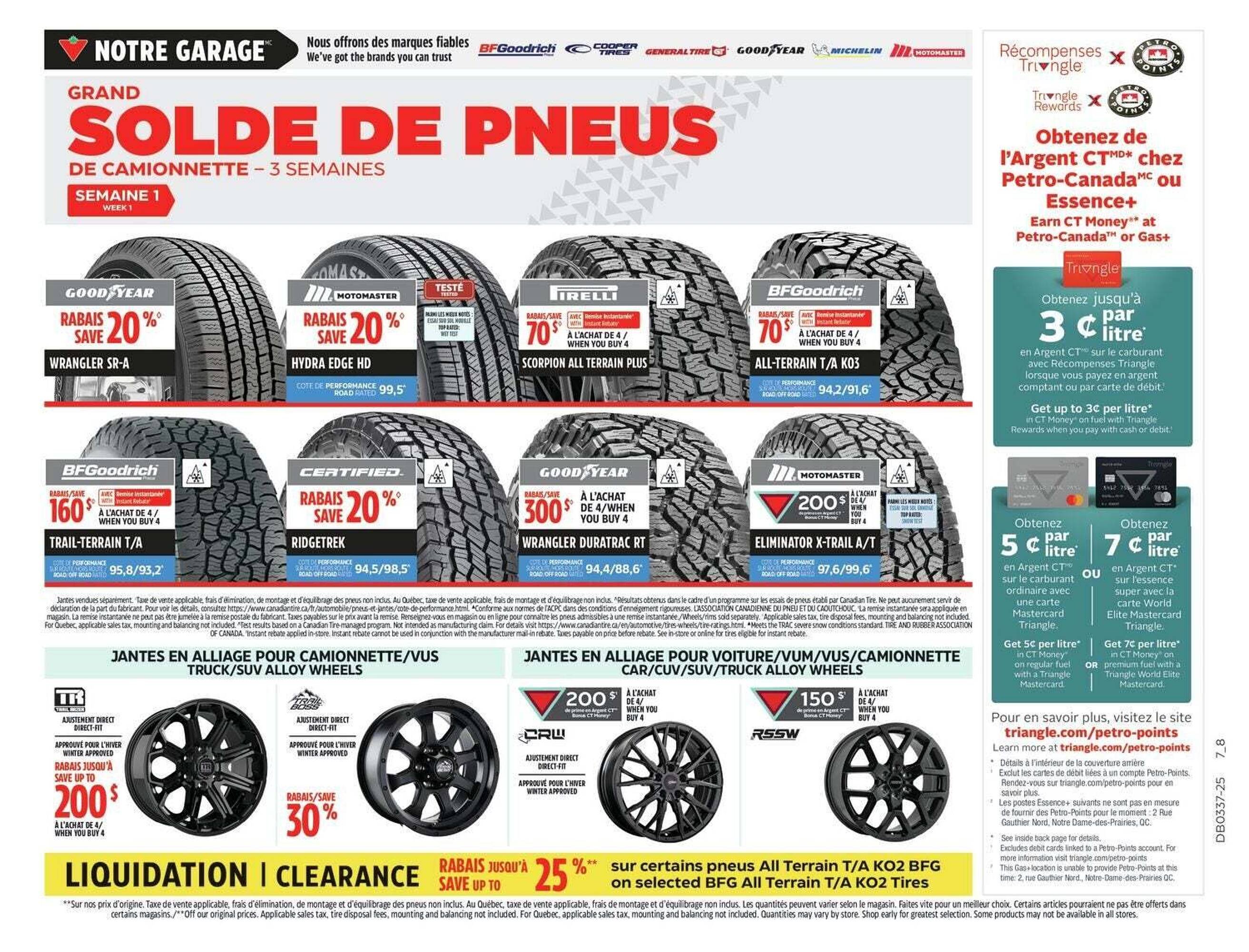 Canadian Tire flyer