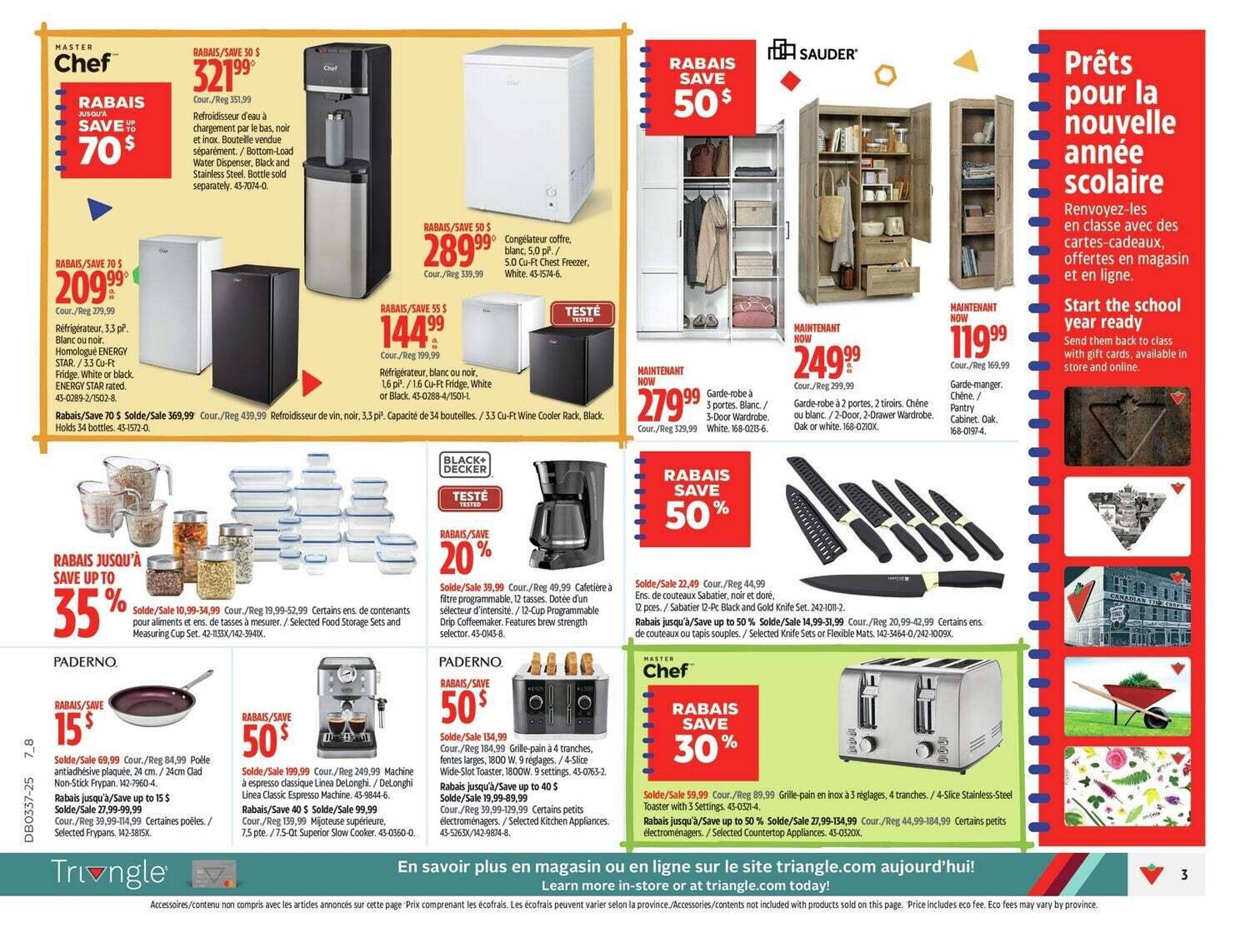Canadian Tire flyer
