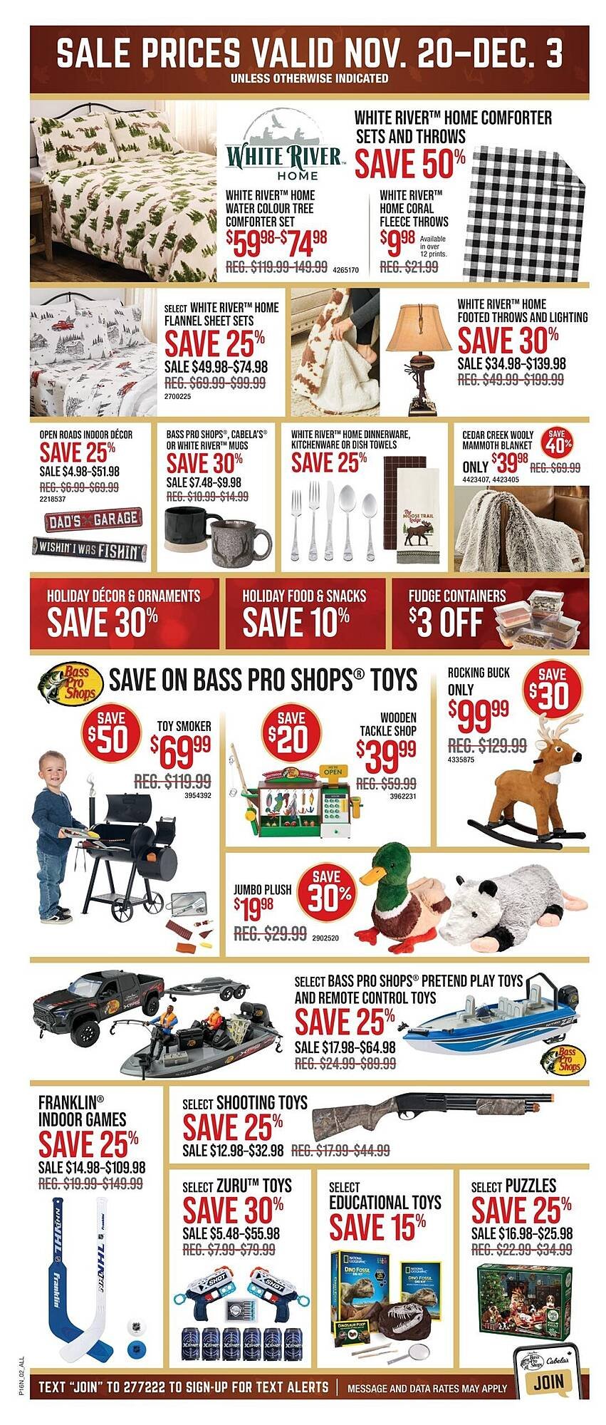 Cabela&#039;s flyer (2025-11-20 - 2025-11-26) | 2