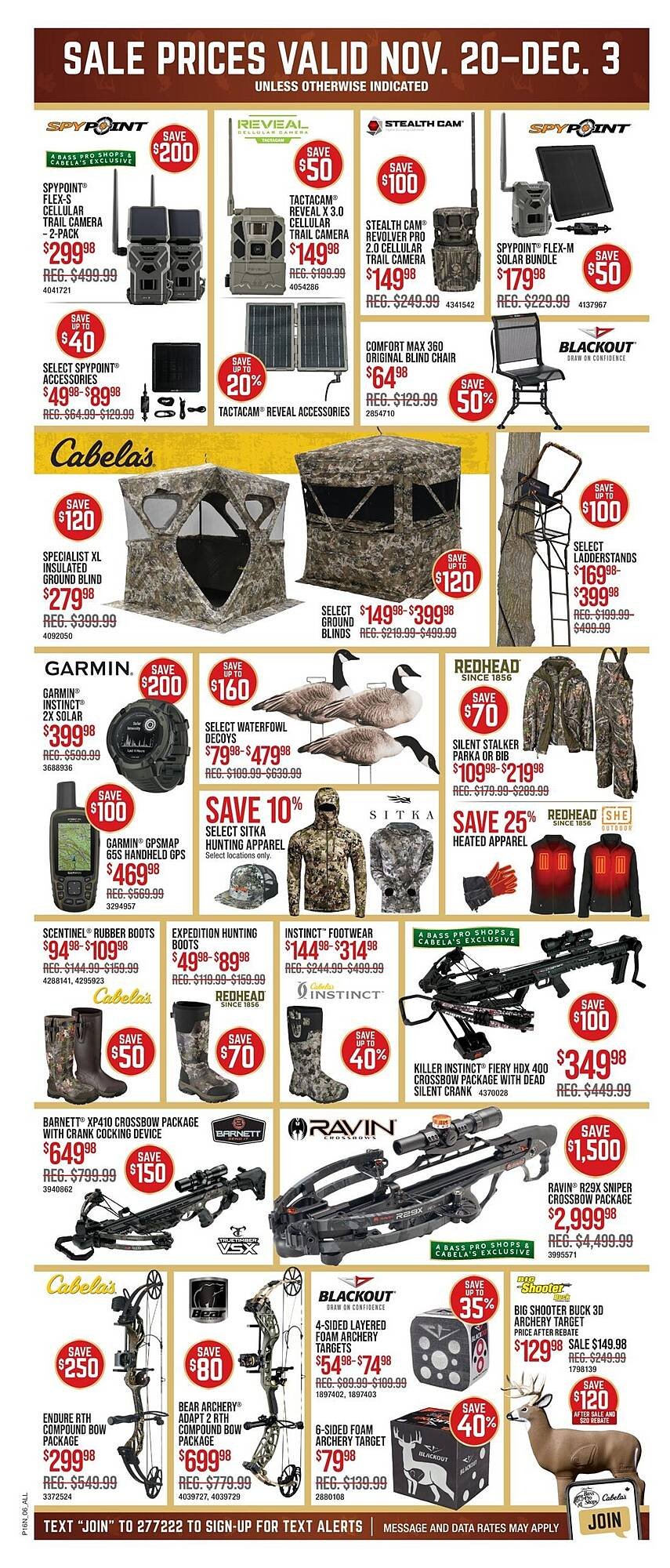 Cabela&#039;s flyer (2025-11-20 - 2025-11-26) | 6