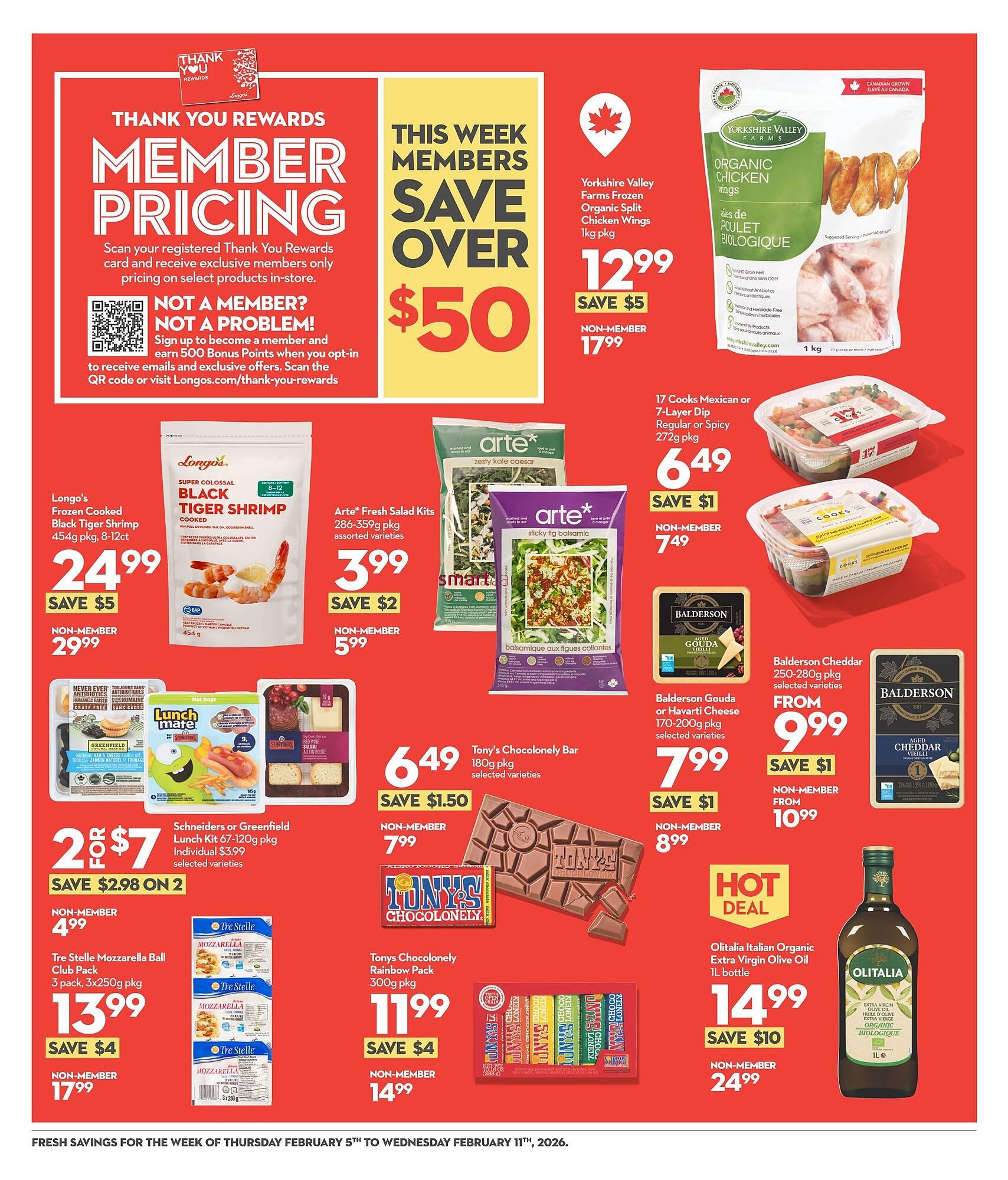 Longo's flyer (2026-02-05 - 2026-02-11) | 3