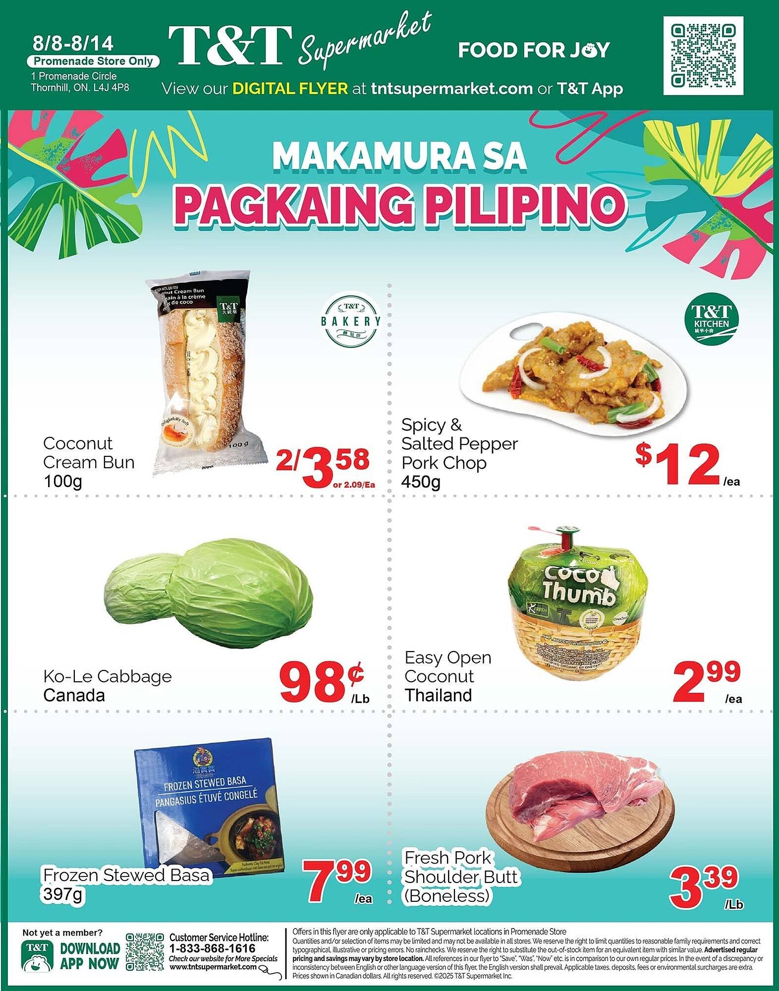 T&T Supermarket flyer