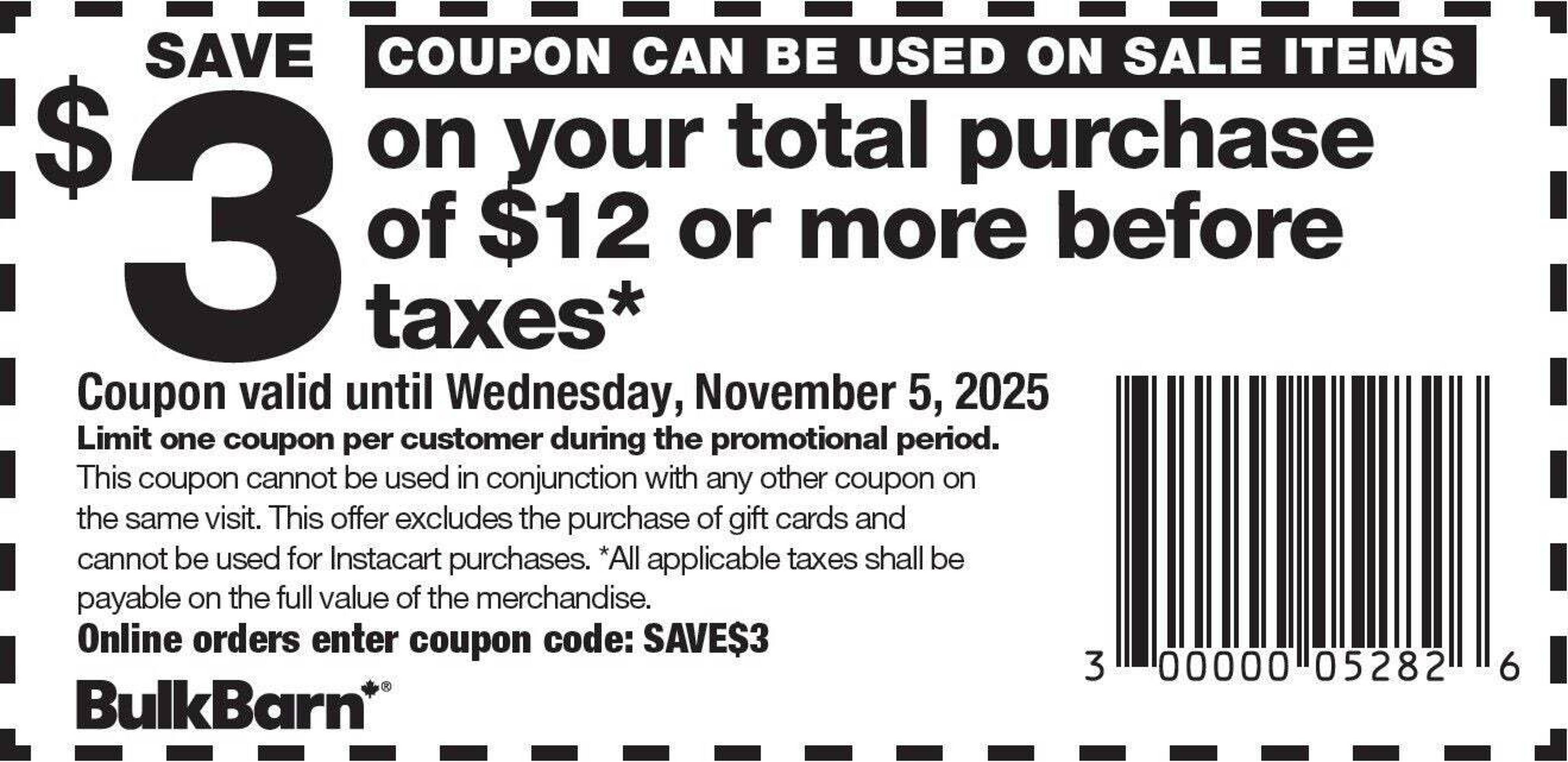 Bulk Barn flyer (2025-10-23 - 2025-11-06) | 3