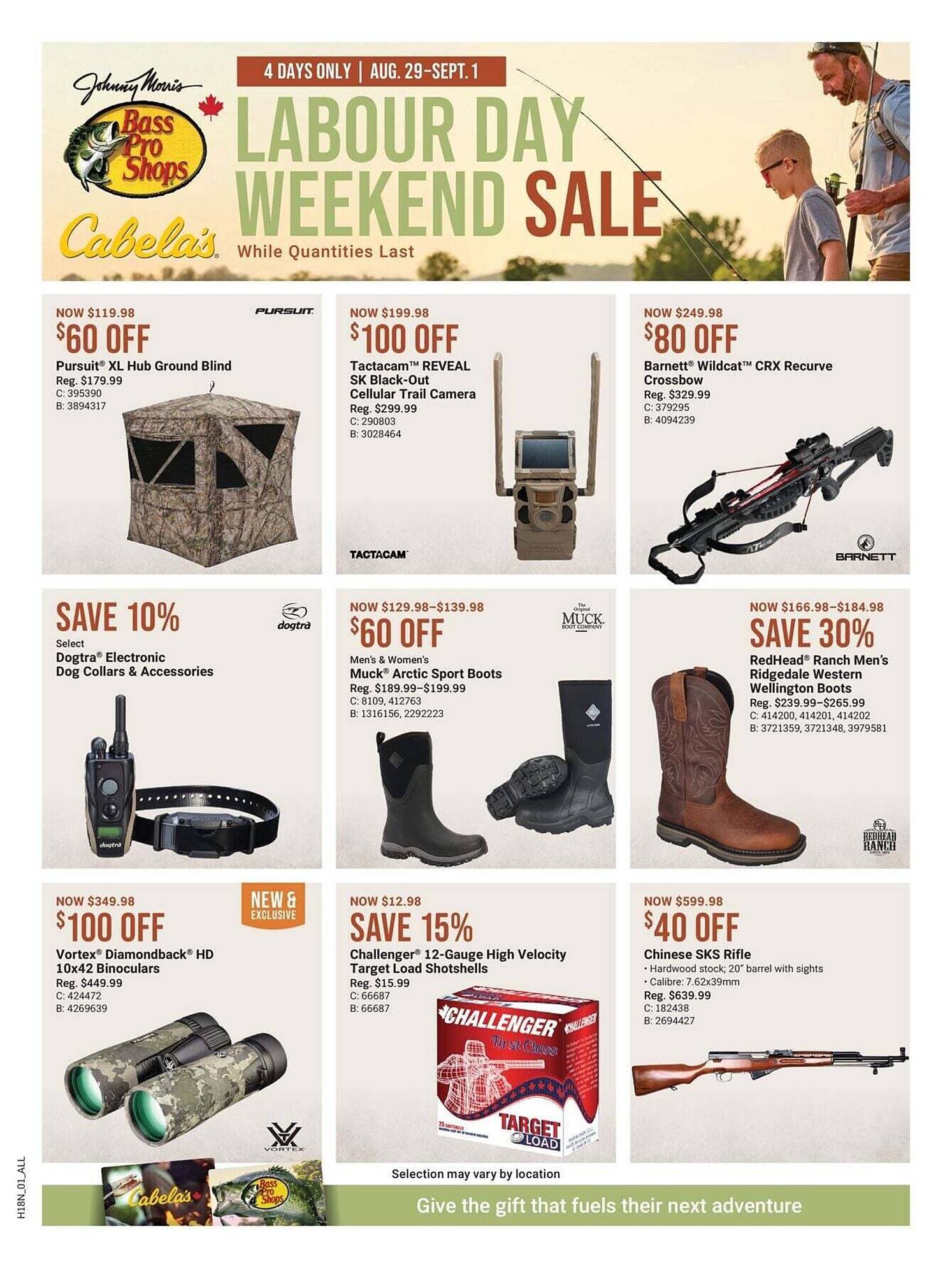 Cabela&#039;s flyer (2025-08-29 - 2025-09-12) | 1