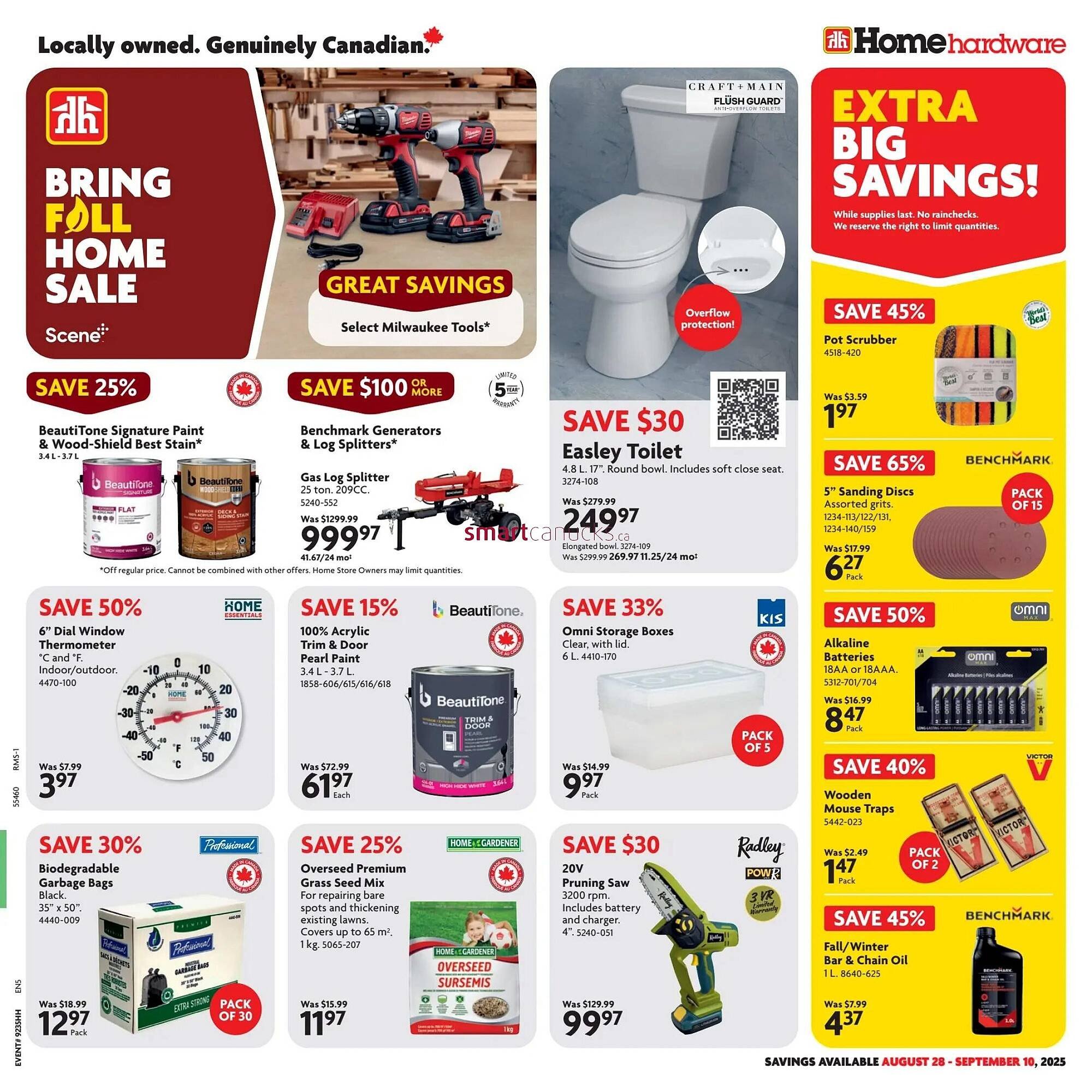 Home Hardware flyer (2025-08-28 - 2025-09-03) | 1