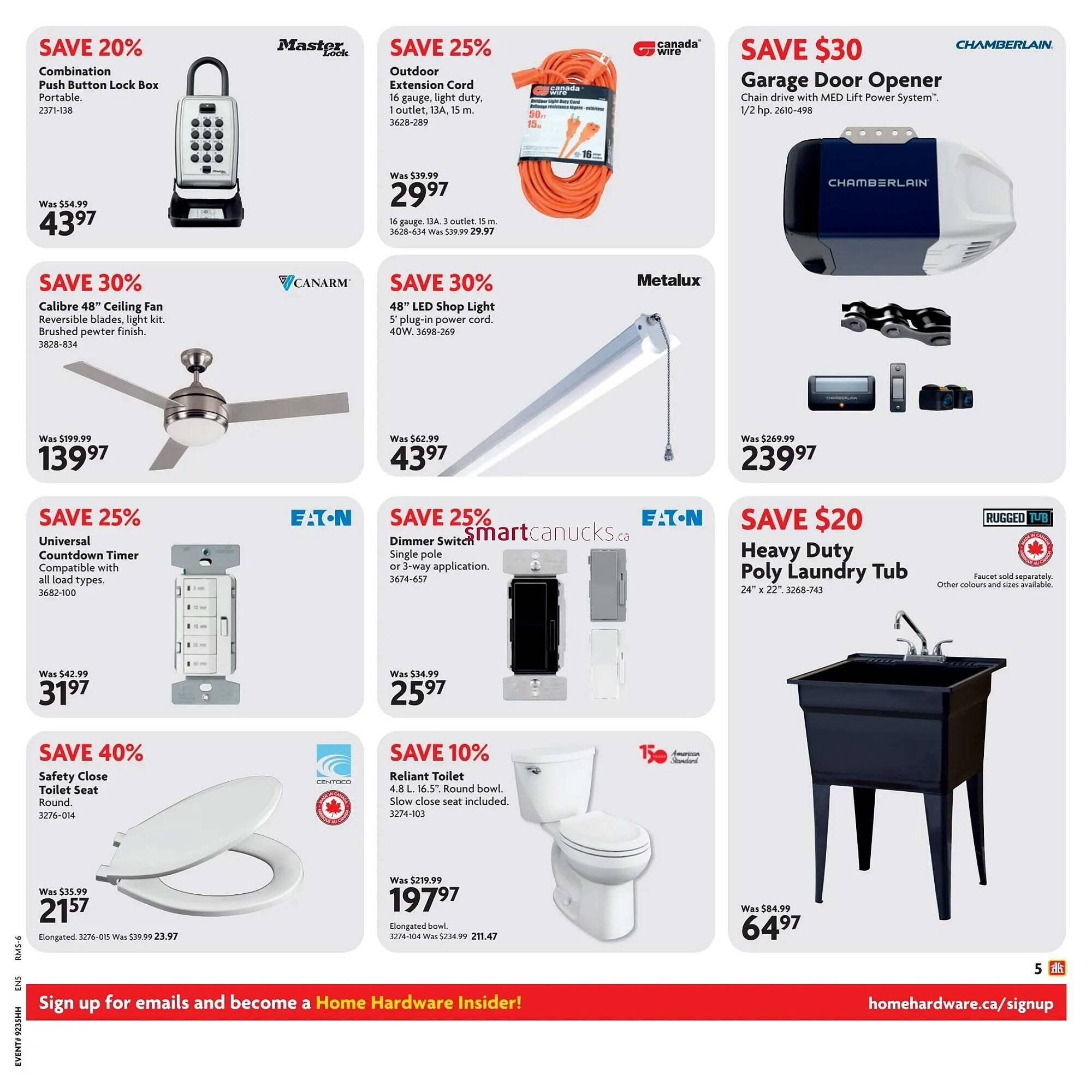 Home Hardware flyer