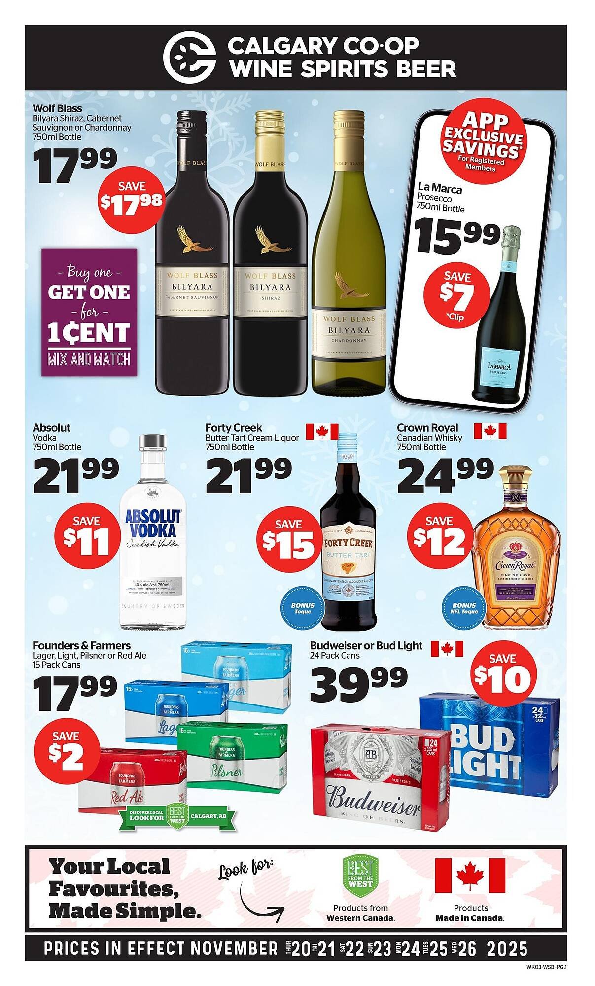 Calgary Co-op flyer (2025-11-20 - 2025-11-26) | 1