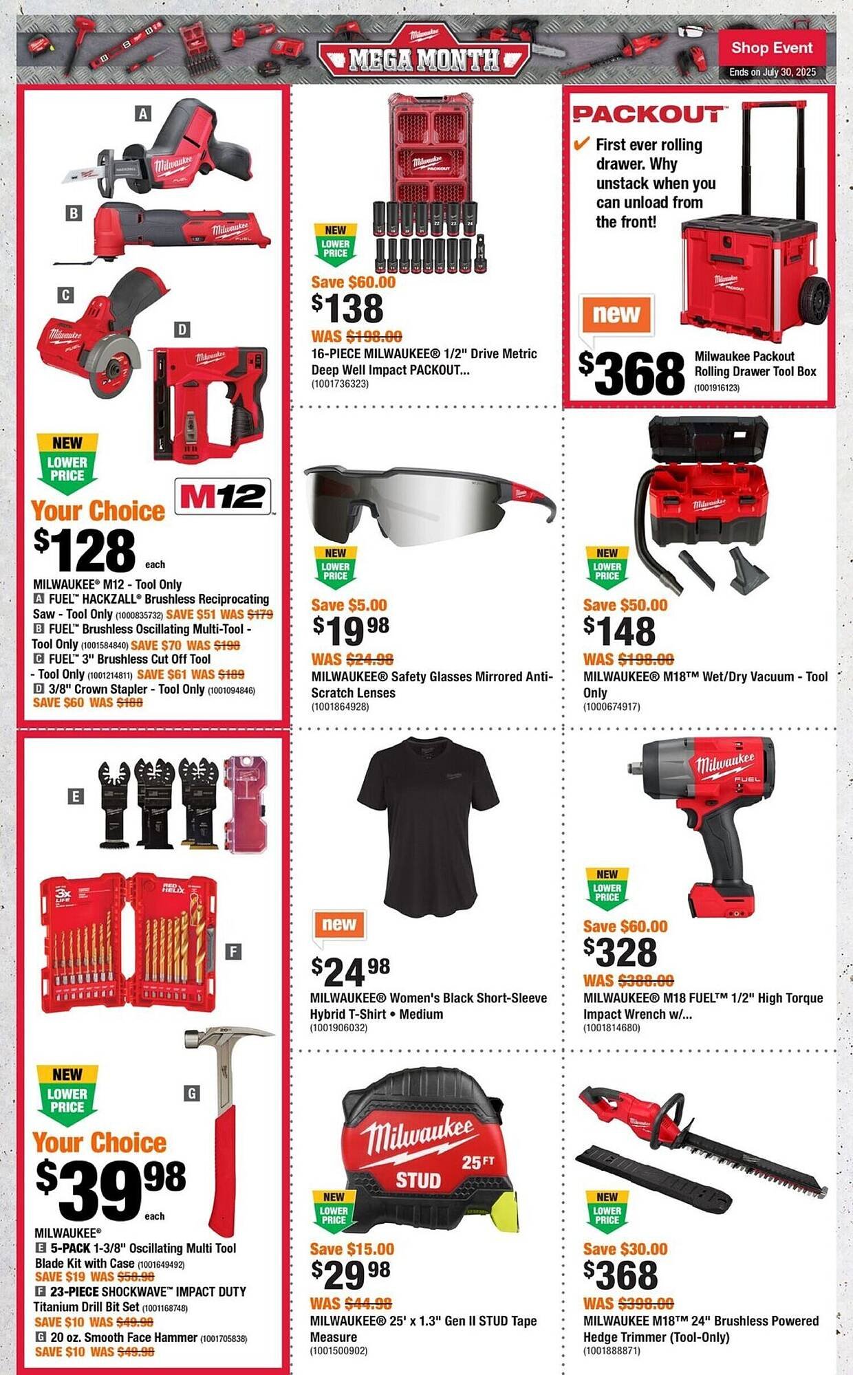 Home Depot flyer