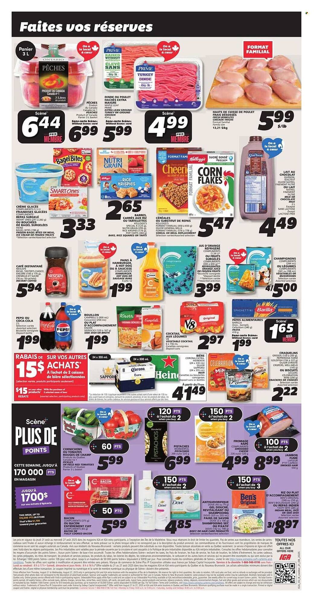 IGA flyer