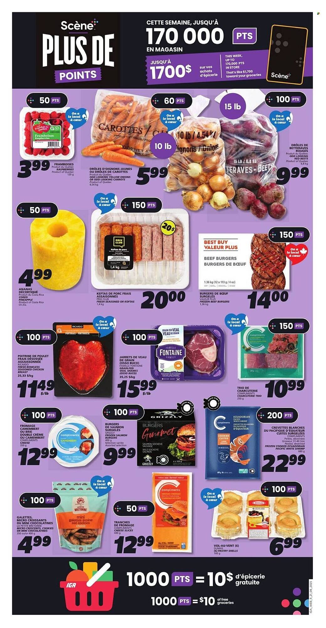 IGA flyer