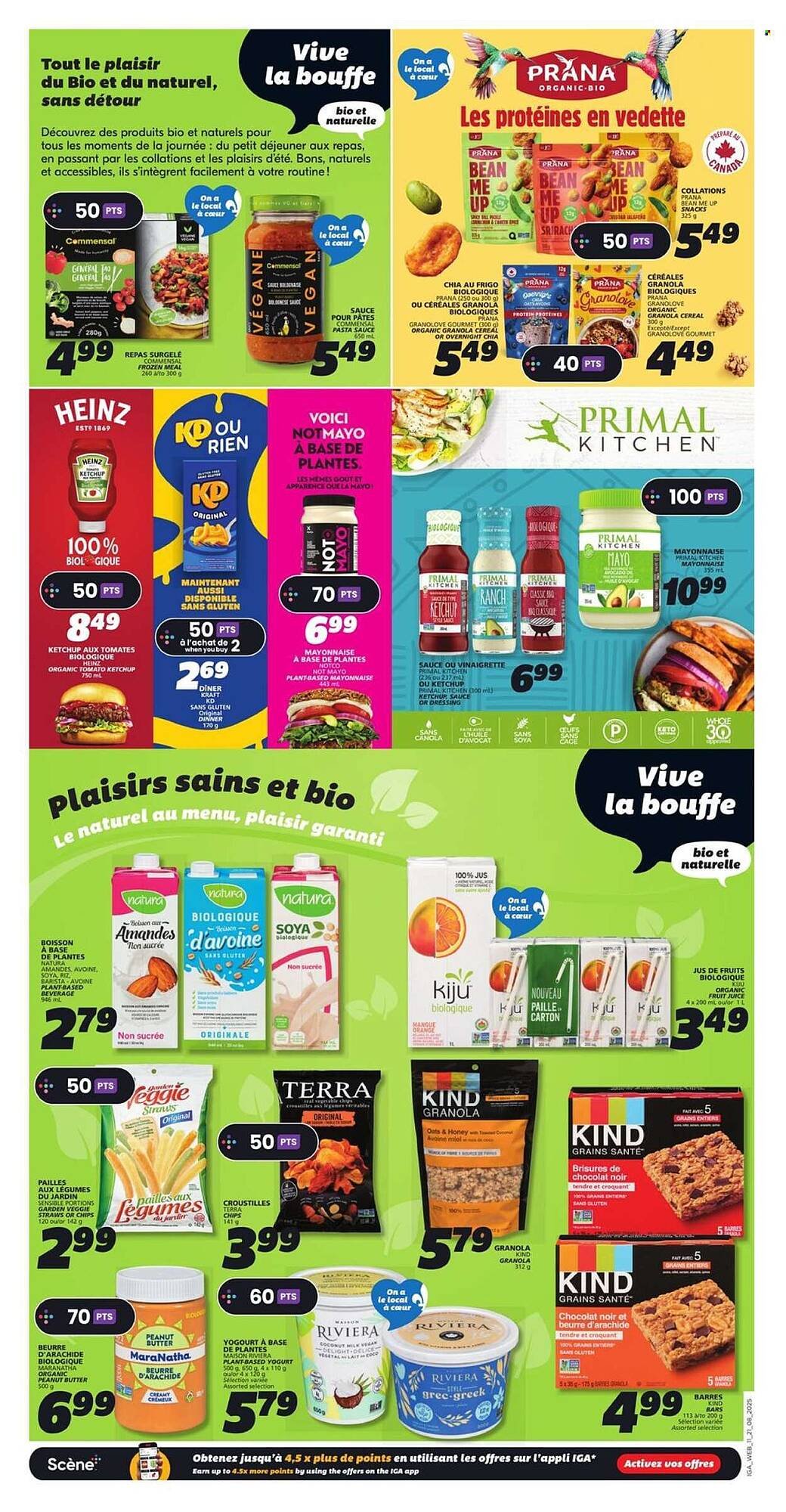 IGA flyer