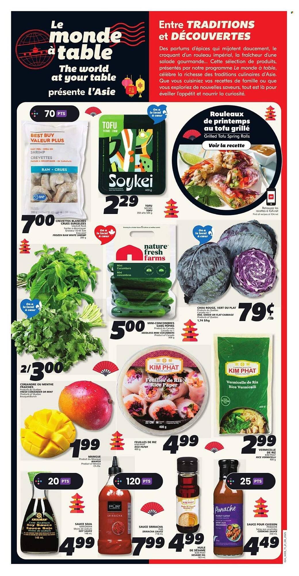IGA flyer
