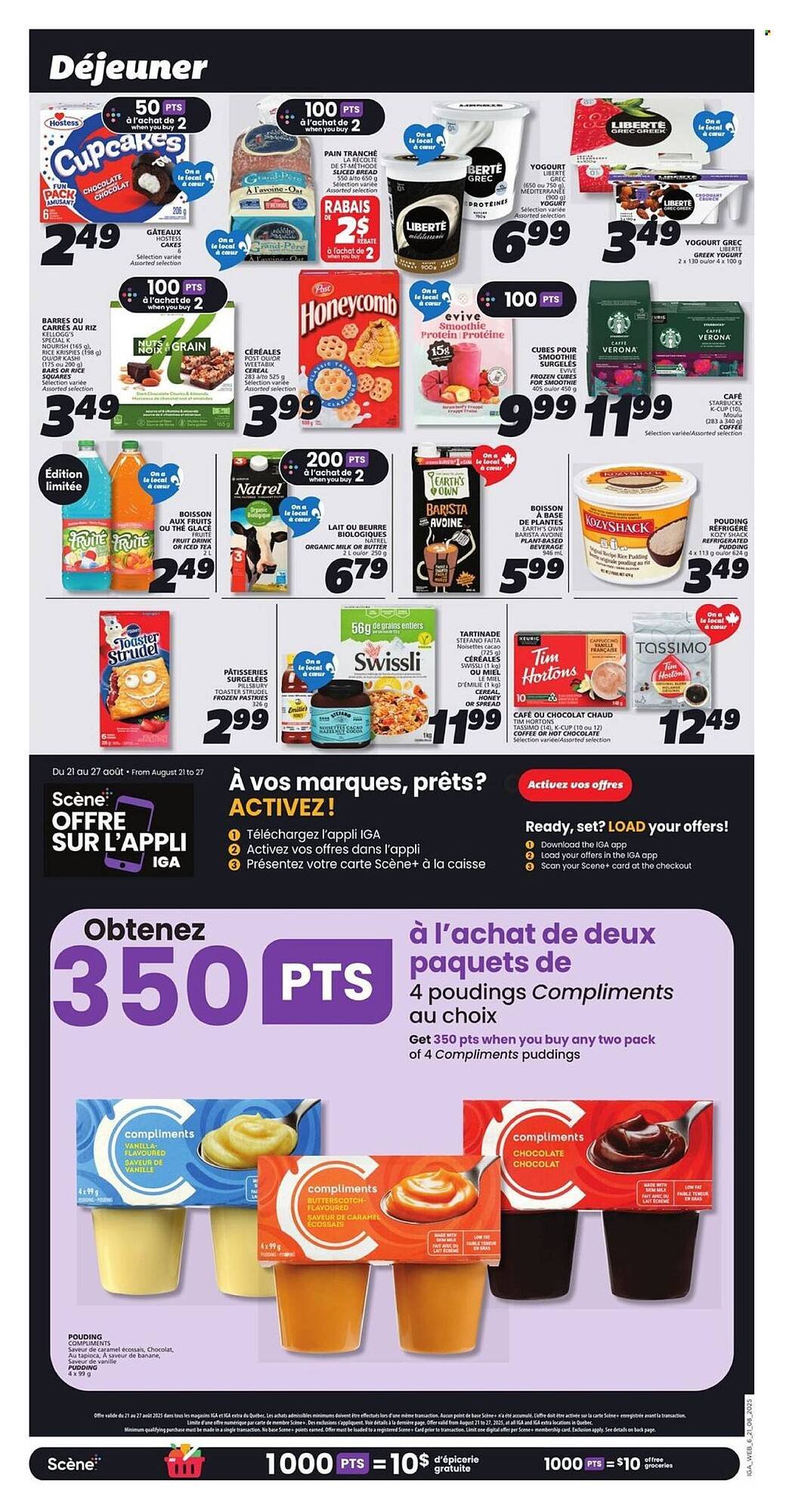 IGA flyer
