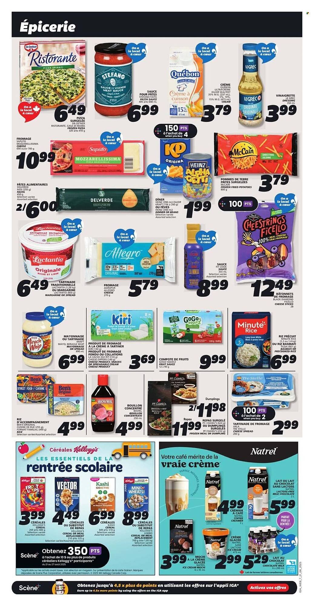 IGA flyer