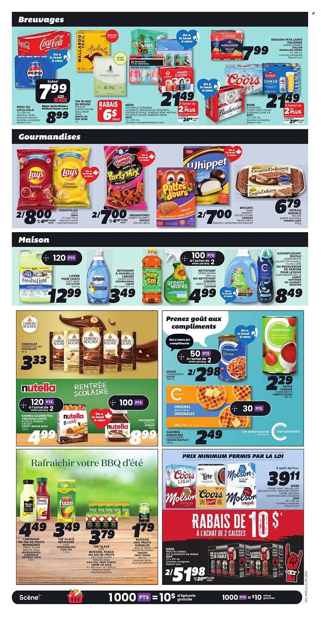 IGA flyer