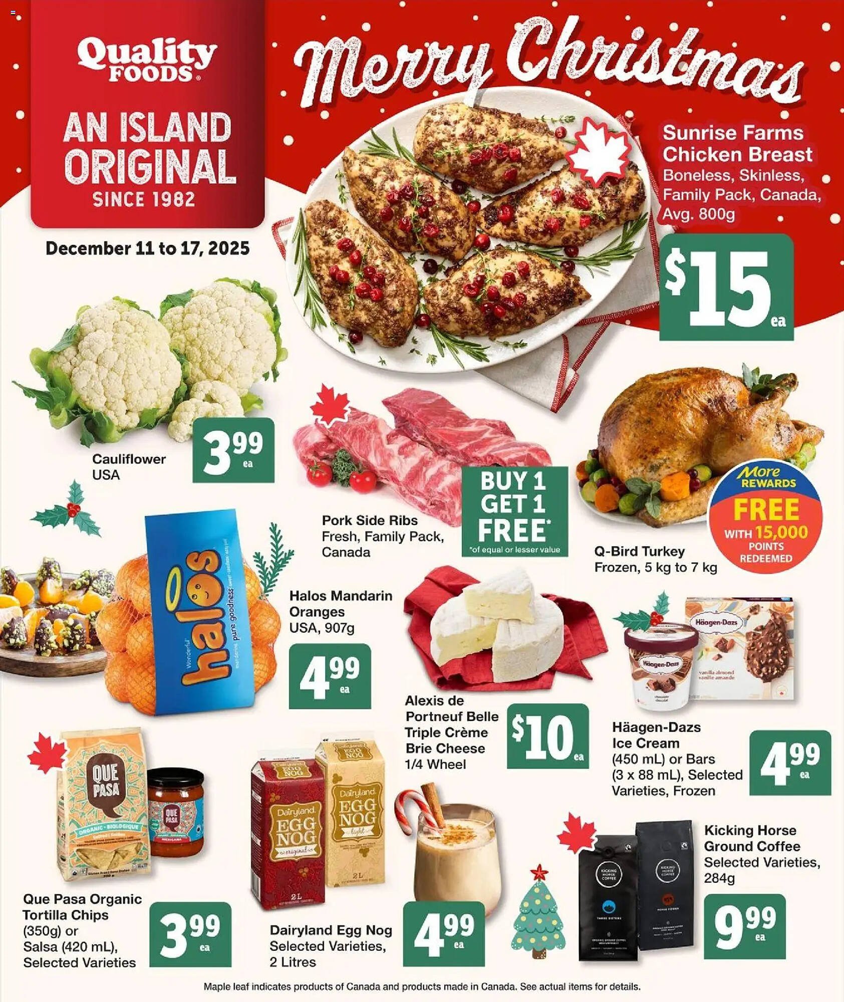 Quality Foods flyer (2025-12-11 - 2025-12-17) | 1
