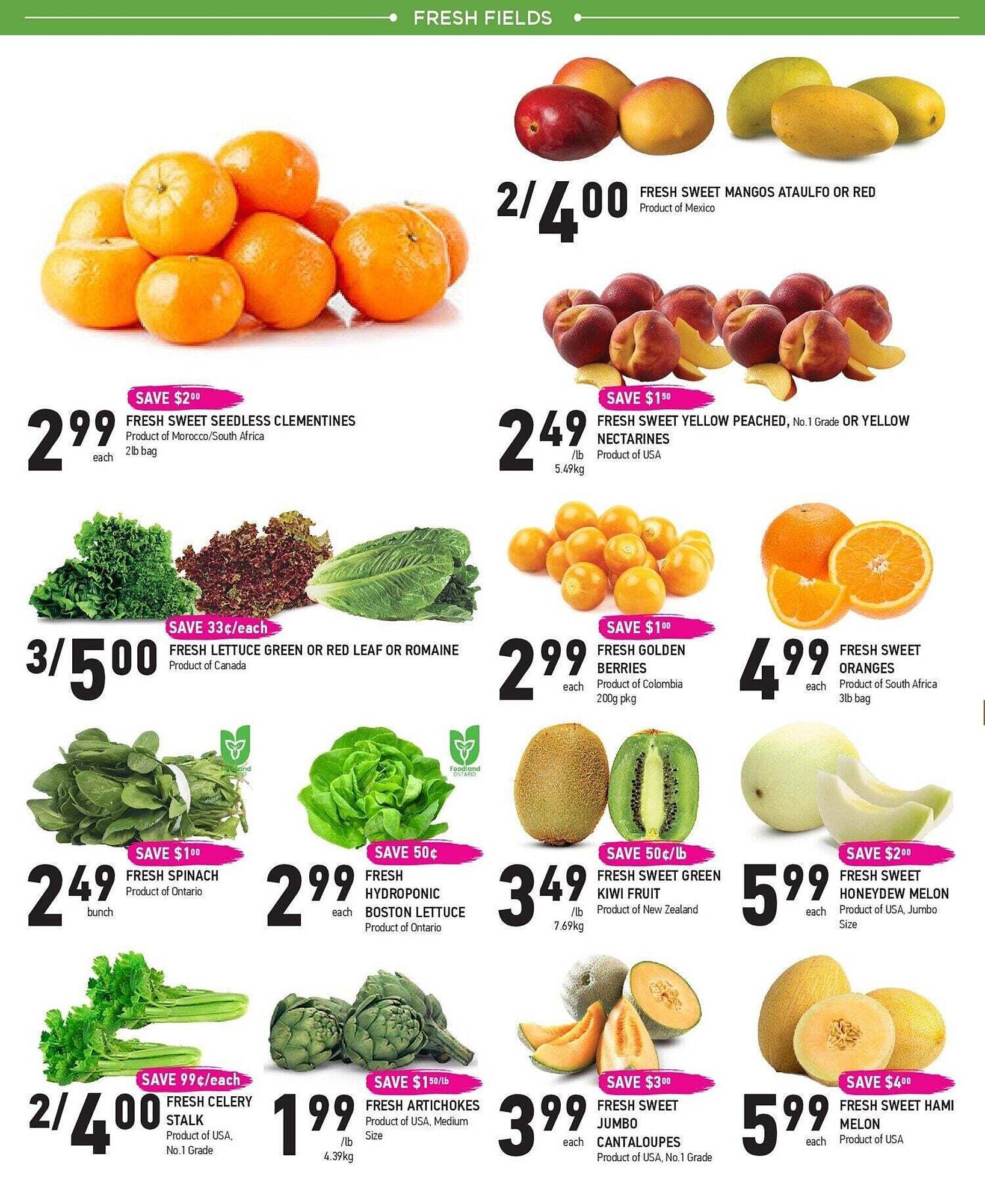 Coppa's Fresh Market flyer