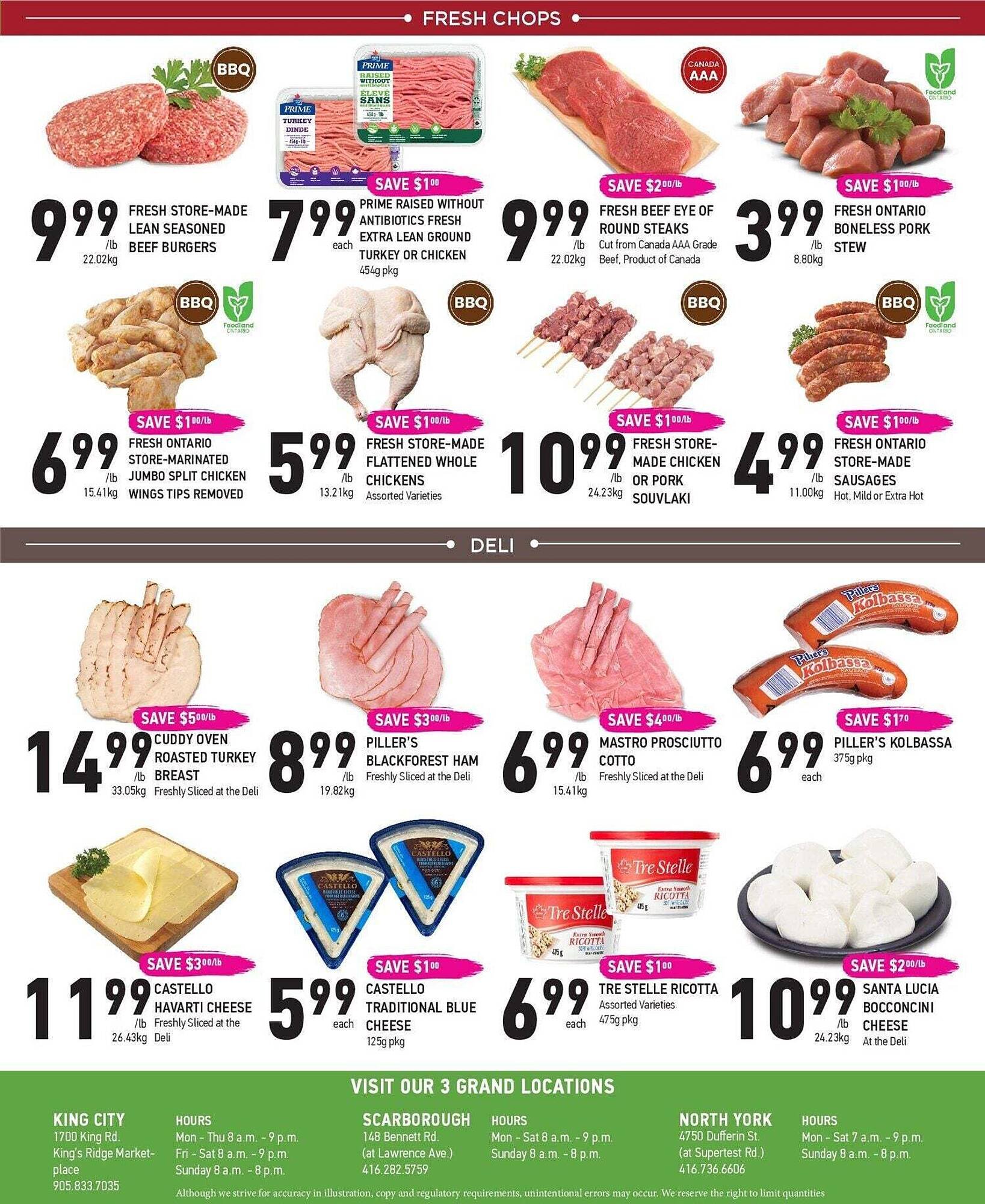 Coppa's Fresh Market flyer