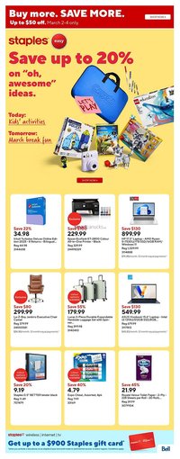 Staples flyer (2026-02-27 - 2026-03-05)