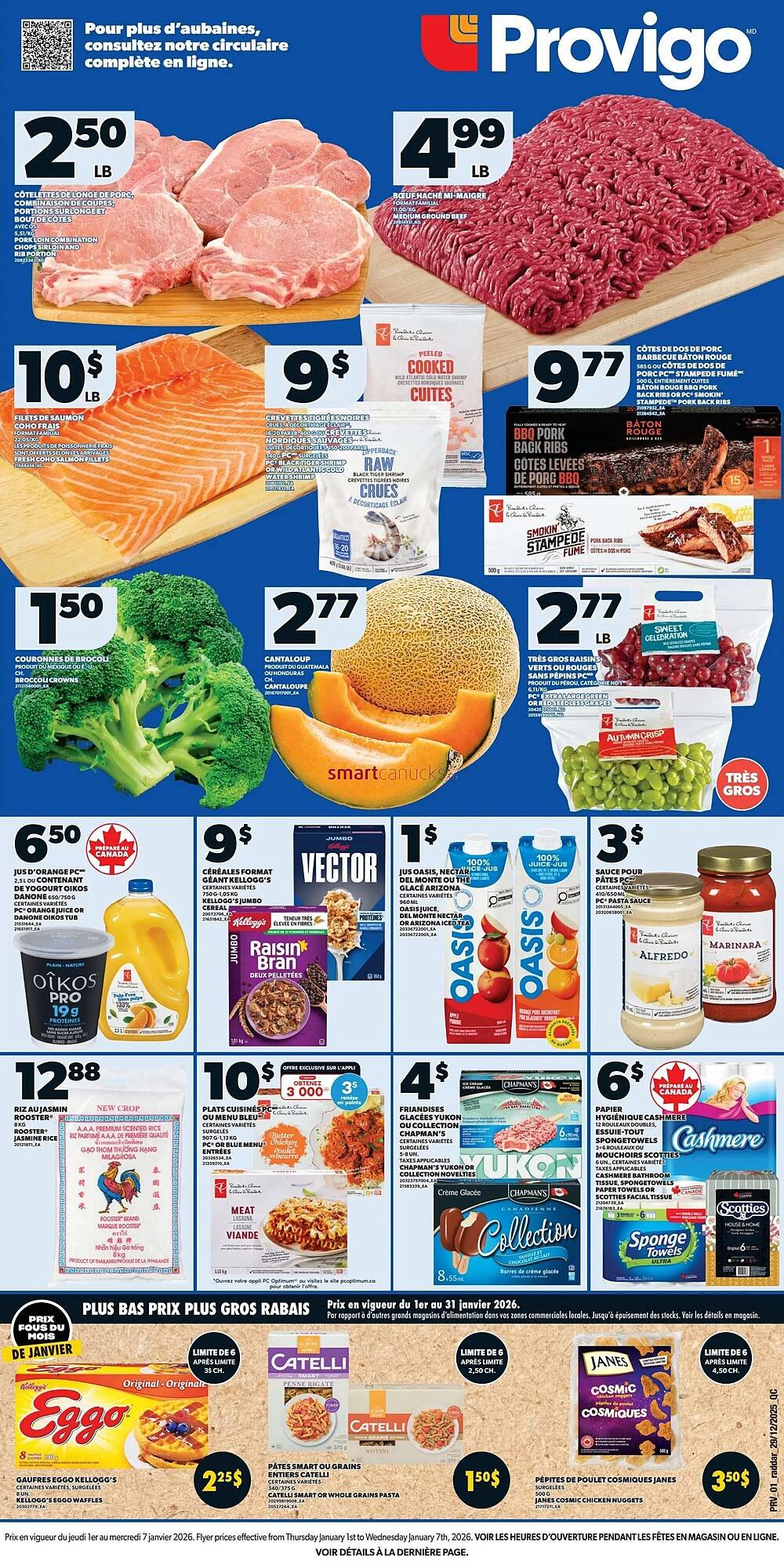 Provigo flyer (2026-01-01 - 2026-01-07) | 1