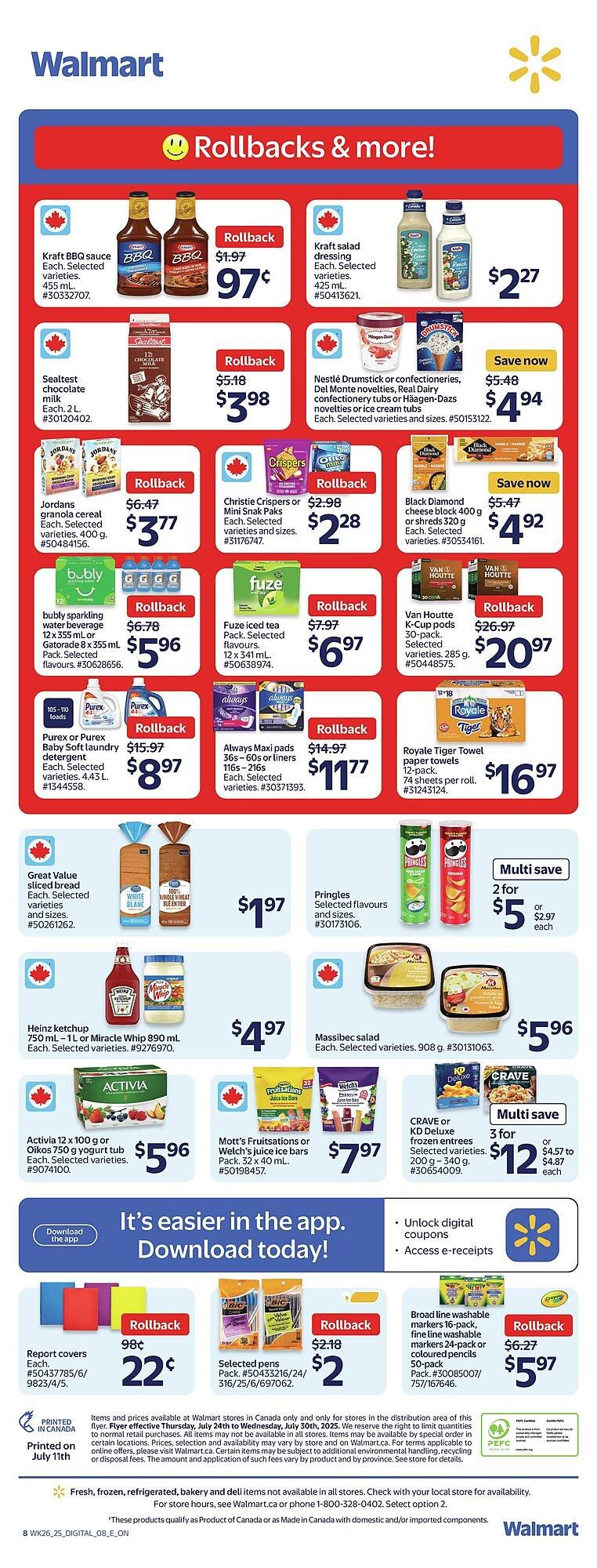 Walmart flyer