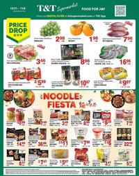 T&amp;T Supermarket flyer (2025-10-31 - 2025-11-06)