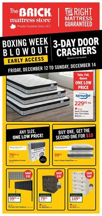 The Brick flyer (2025-12-12 - 2025-12-18)