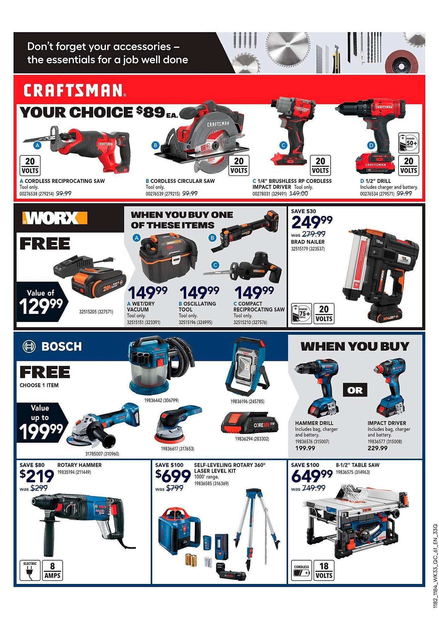 RONA flyer