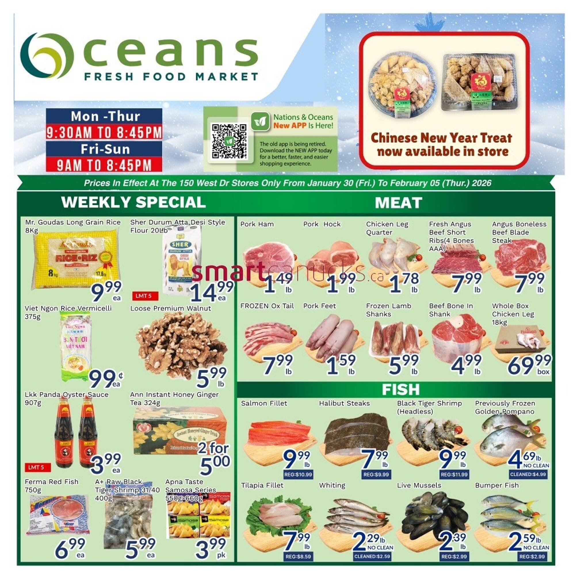 Oceans Fresh Food Market flyer (2026-01-30 - 2026-02-05) | 1