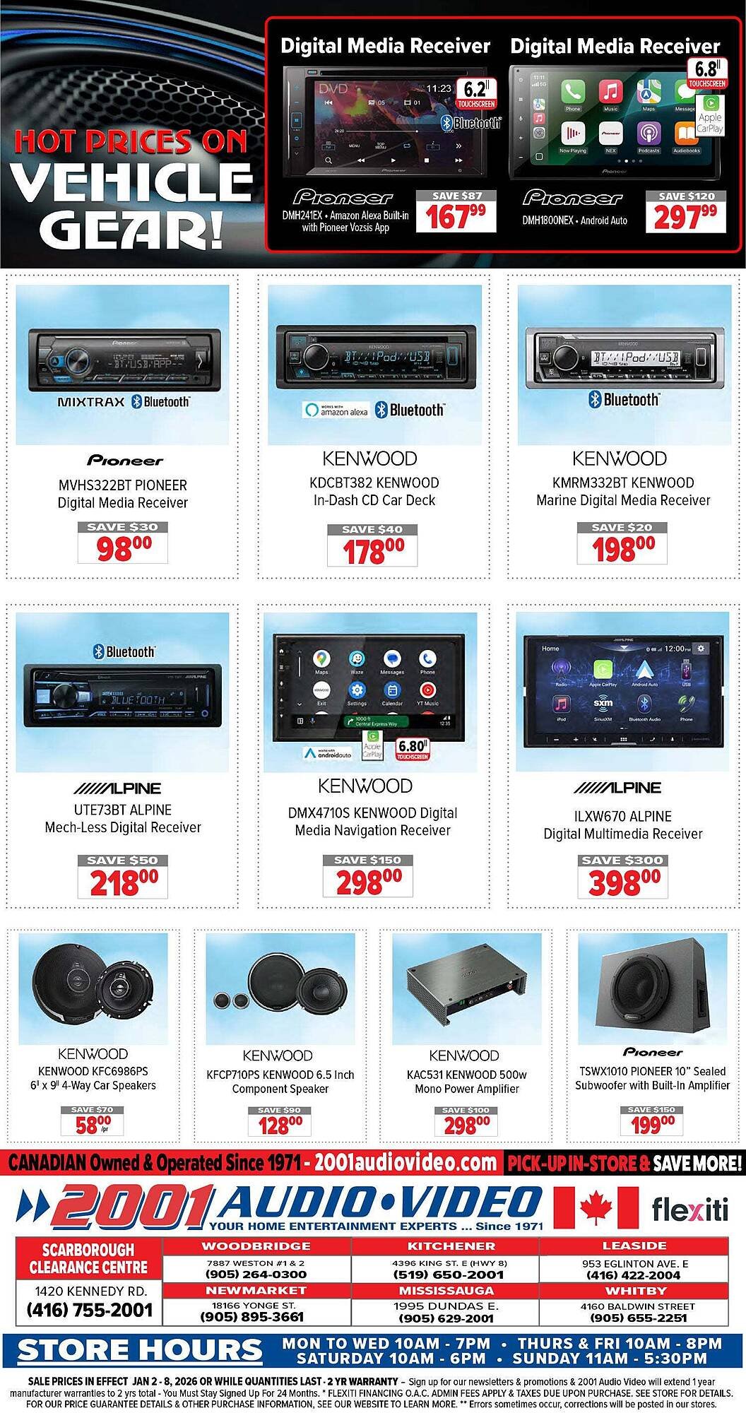 2001 Audio Video flyer (2026-01-02 - 2026-01-09) | 15