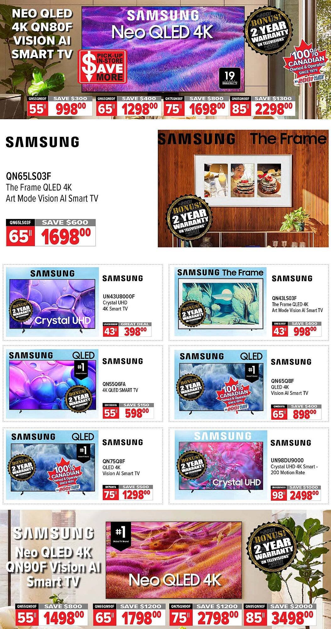 2001 Audio Video flyer (2026-01-02 - 2026-01-09) | 3