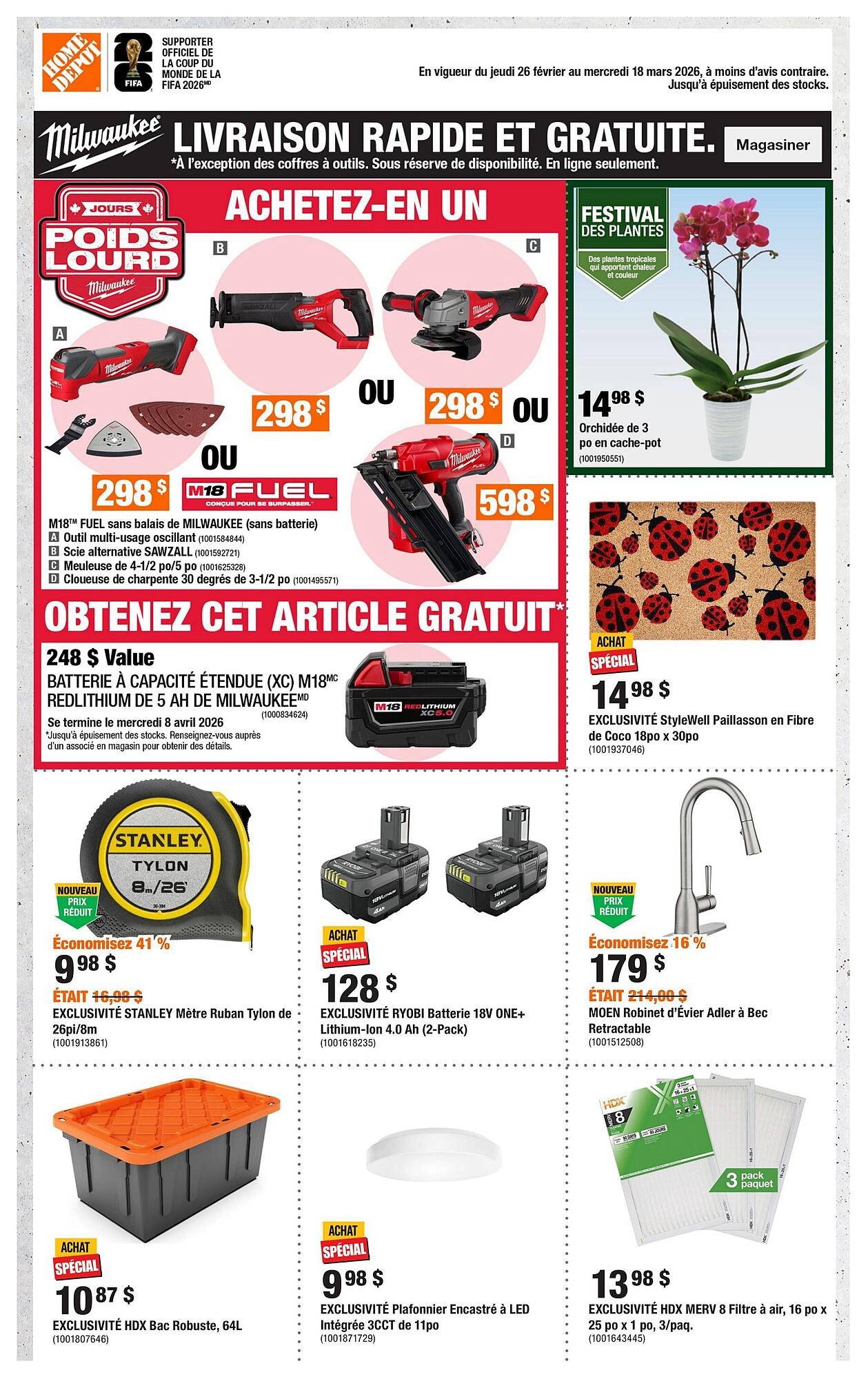 Home Depot flyer
